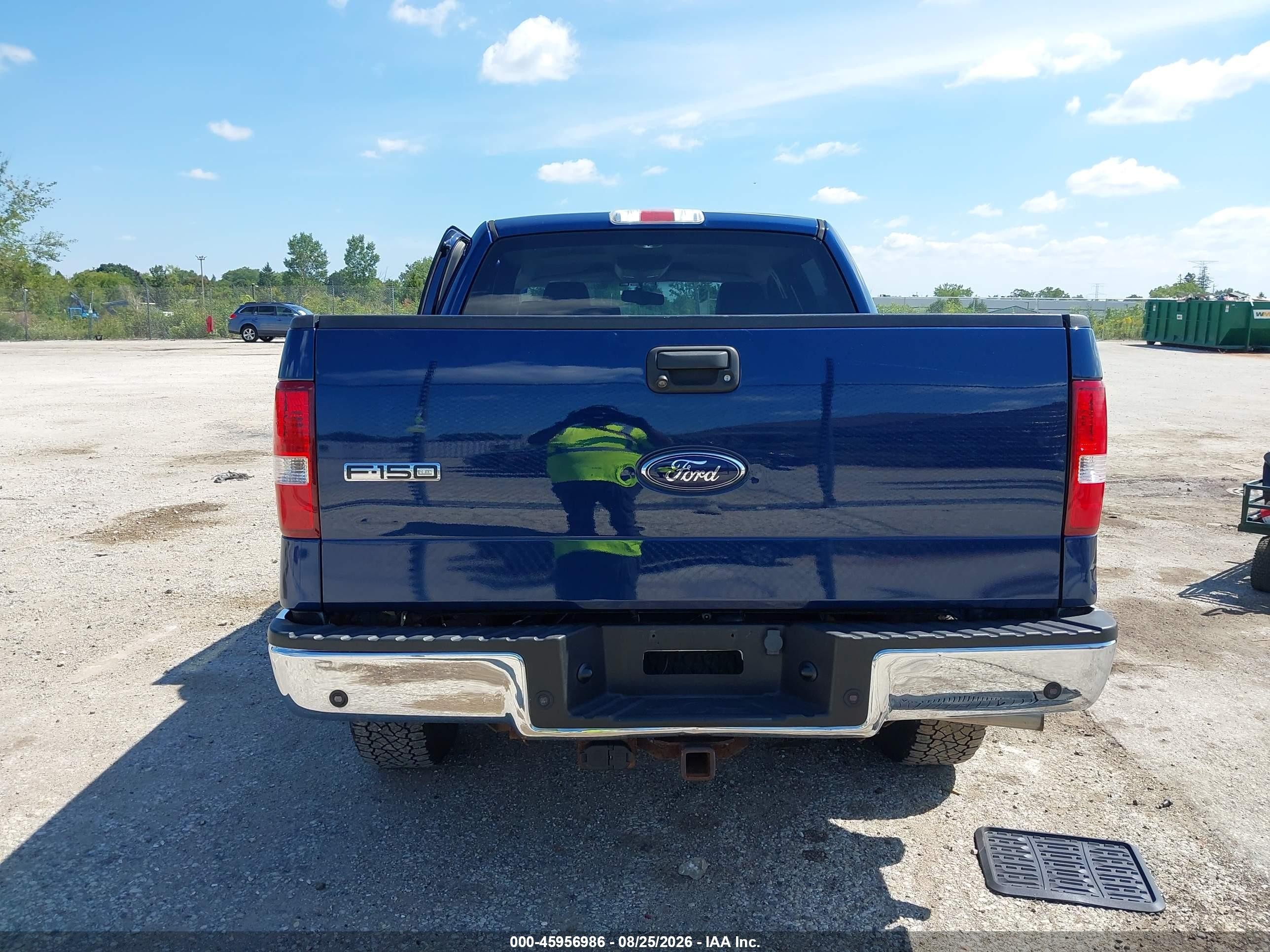 2008 Ford F-150 60th Anniversary/fx4/king Ranch/lariat/xlt Blue vin: 1FTPW14V58FA90747