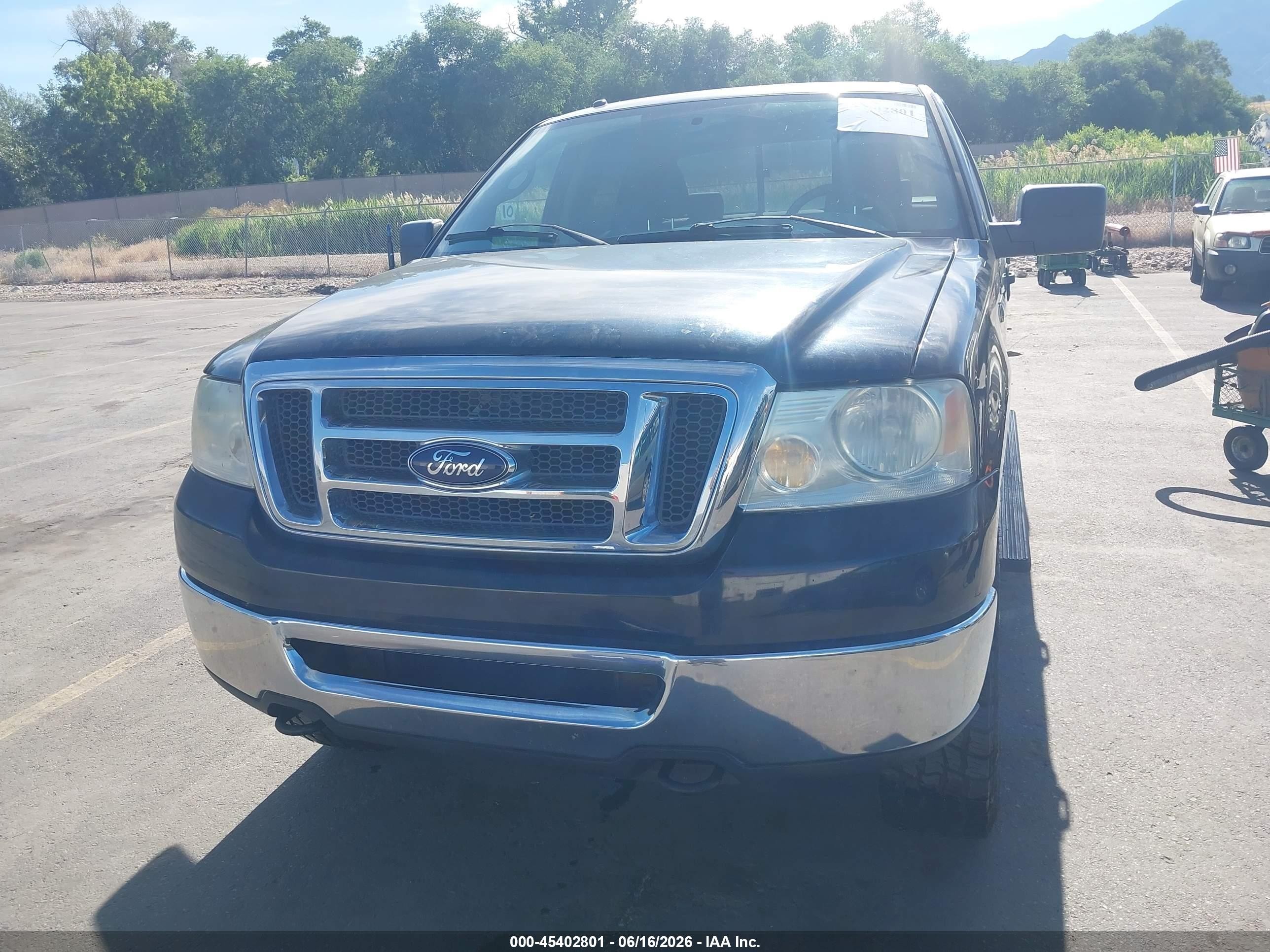 2008 Ford F-150 60th Anniversary/fx4/king Ranch/lariat/xlt Black vin: 1FTPW14V58FB34407