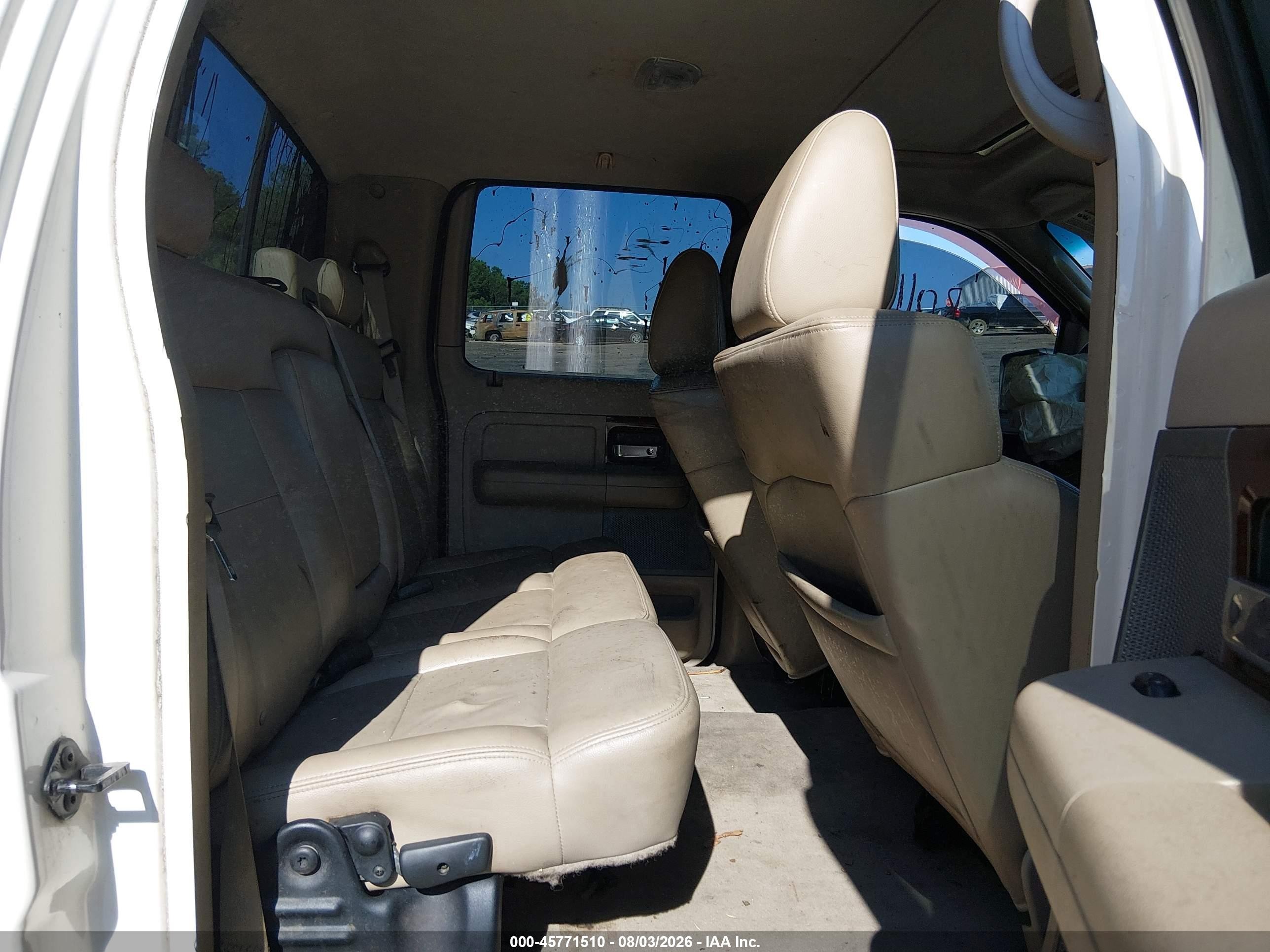 2008 Ford F-150   Белый vin: 1FTPW14V58FB60750
