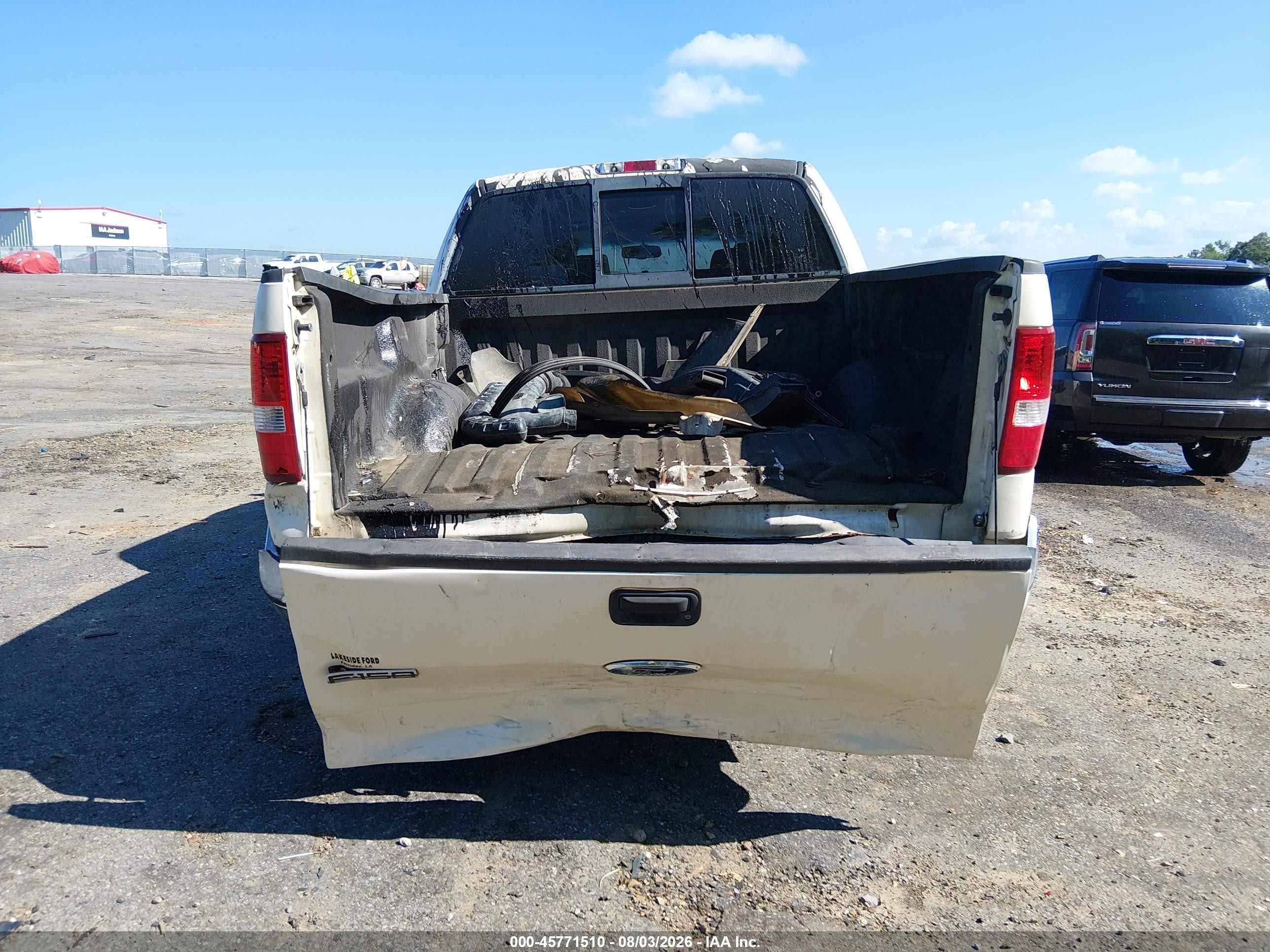 2008 Ford F-150   Белый vin: 1FTPW14V58FB60750