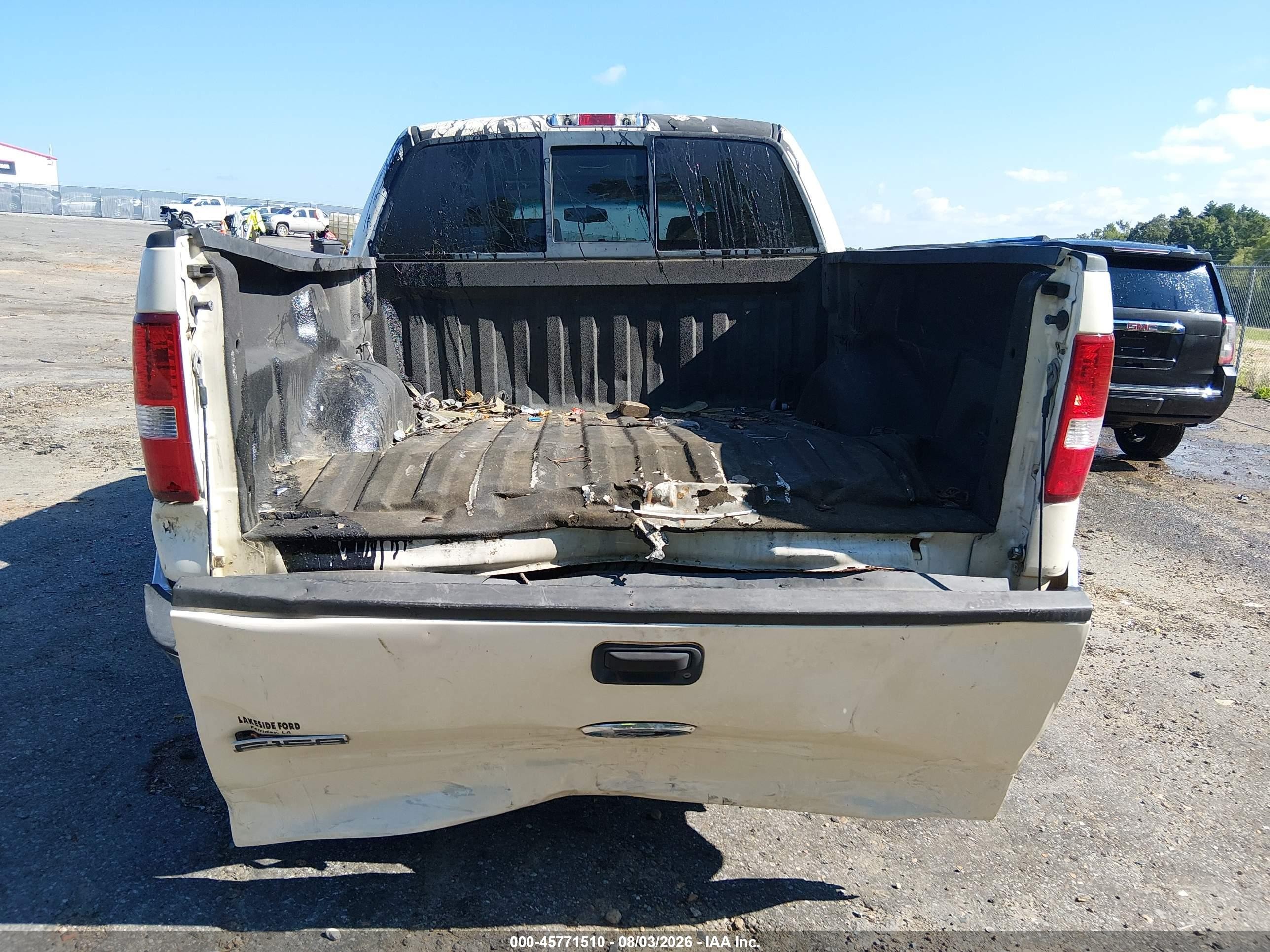2008 Ford F-150   Белый vin: 1FTPW14V58FB60750