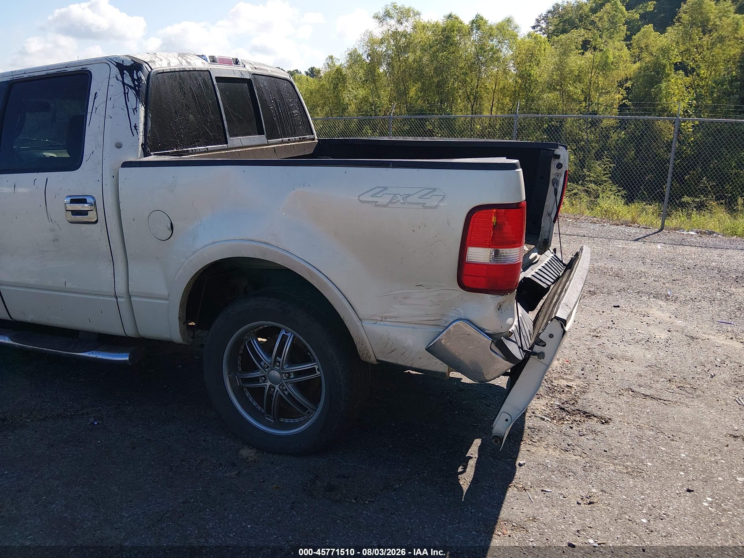2008 Ford F-150   Белый vin: 1FTPW14V58FB60750