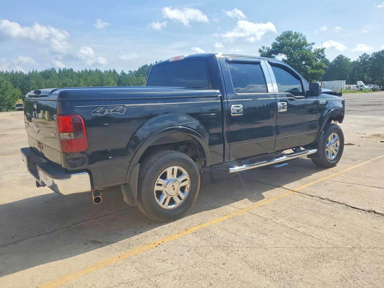 2008 Ford F150 Supercrew Black vin: 1FTPW14V58FB71425