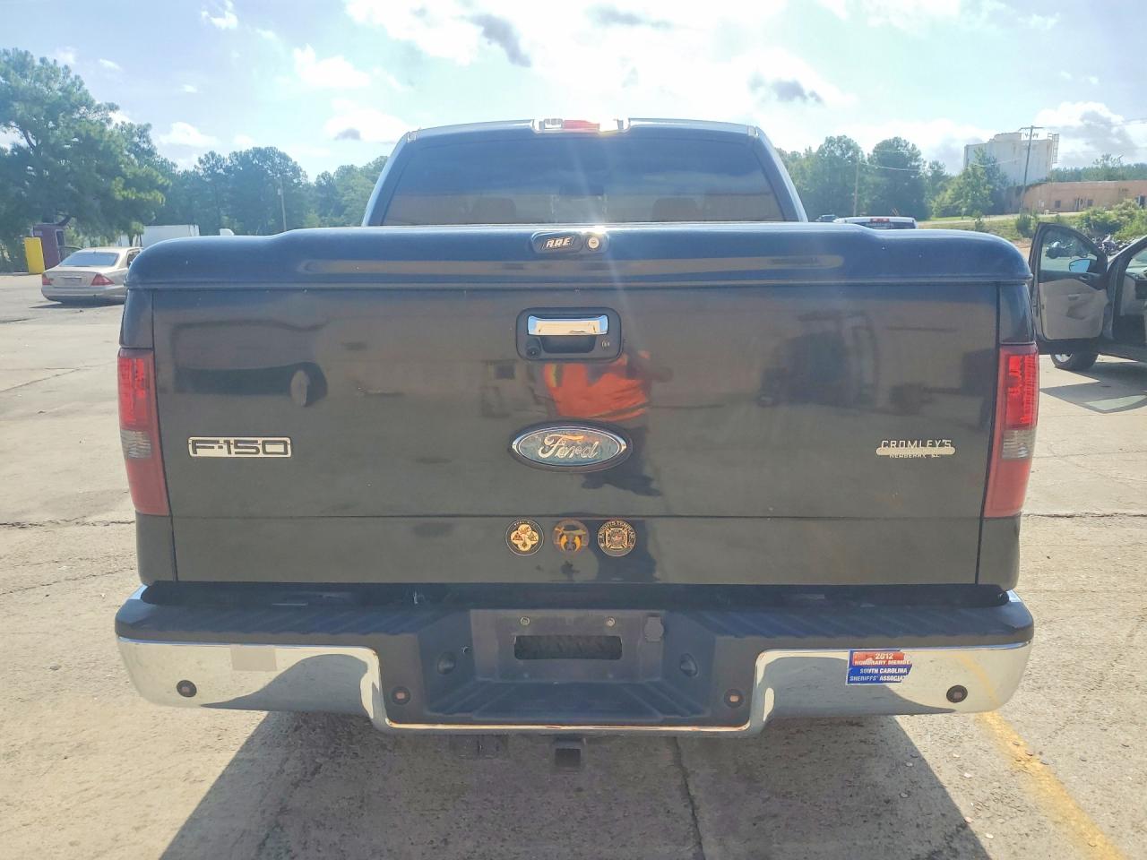 2008 Ford F150 Supercrew Black vin: 1FTPW14V58FB71425