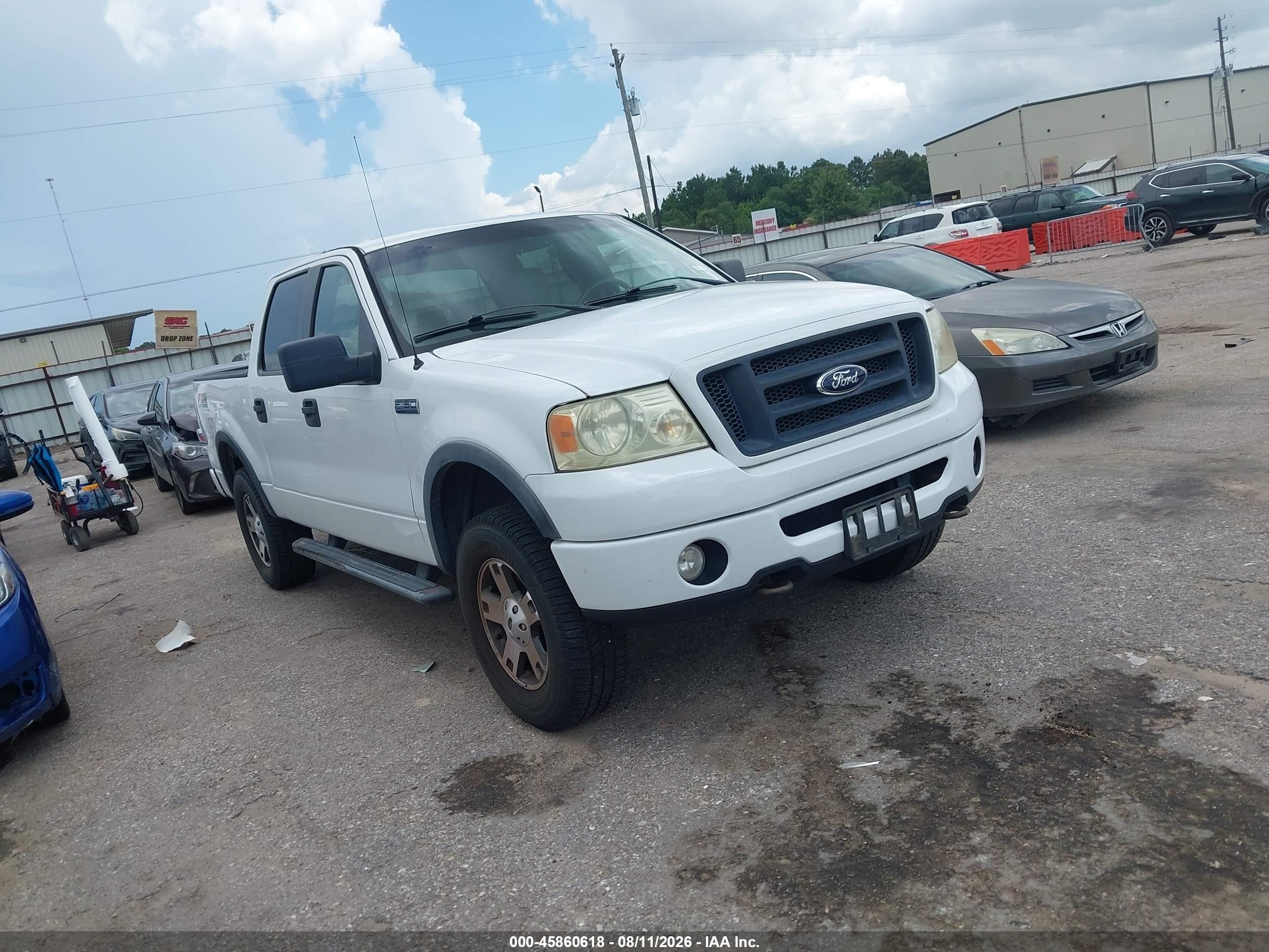 2008 Ford F-150 60th Anniversary/fx4/king Ranch/lariat/xlt White vin: 1FTPW14V58FB99290
