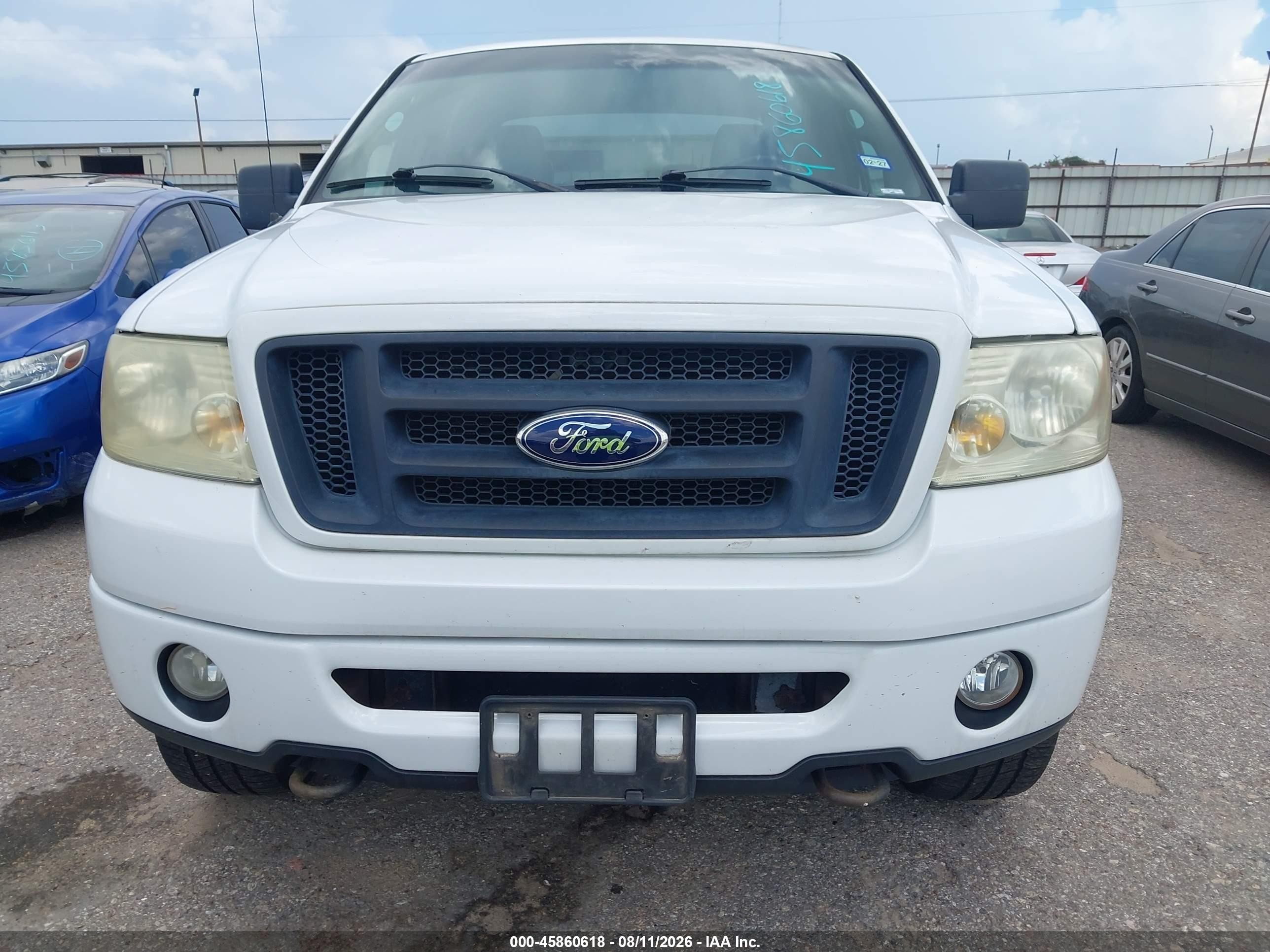 2008 Ford F-150 60th Anniversary/fx4/king Ranch/lariat/xlt White vin: 1FTPW14V58FB99290