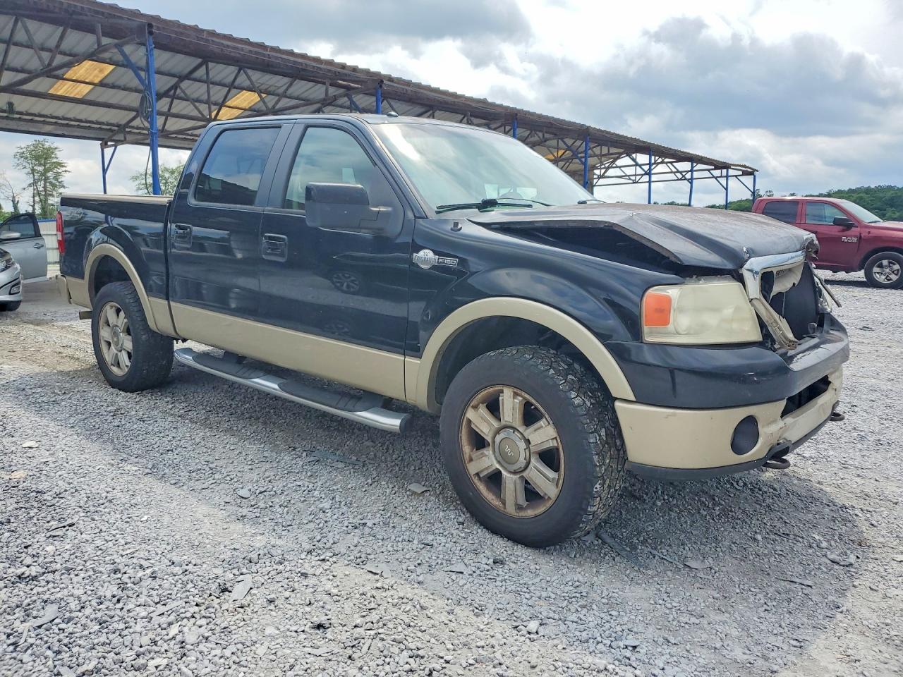 2008 Ford F150 Supercrew Black vin: 1FTPW14V58KE32107