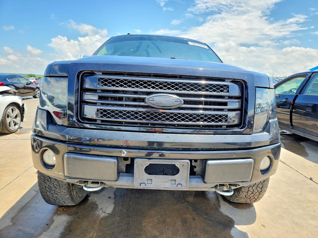 2009 Ford F150 Supercrew Black vin: 1FTPW14V59FA58429