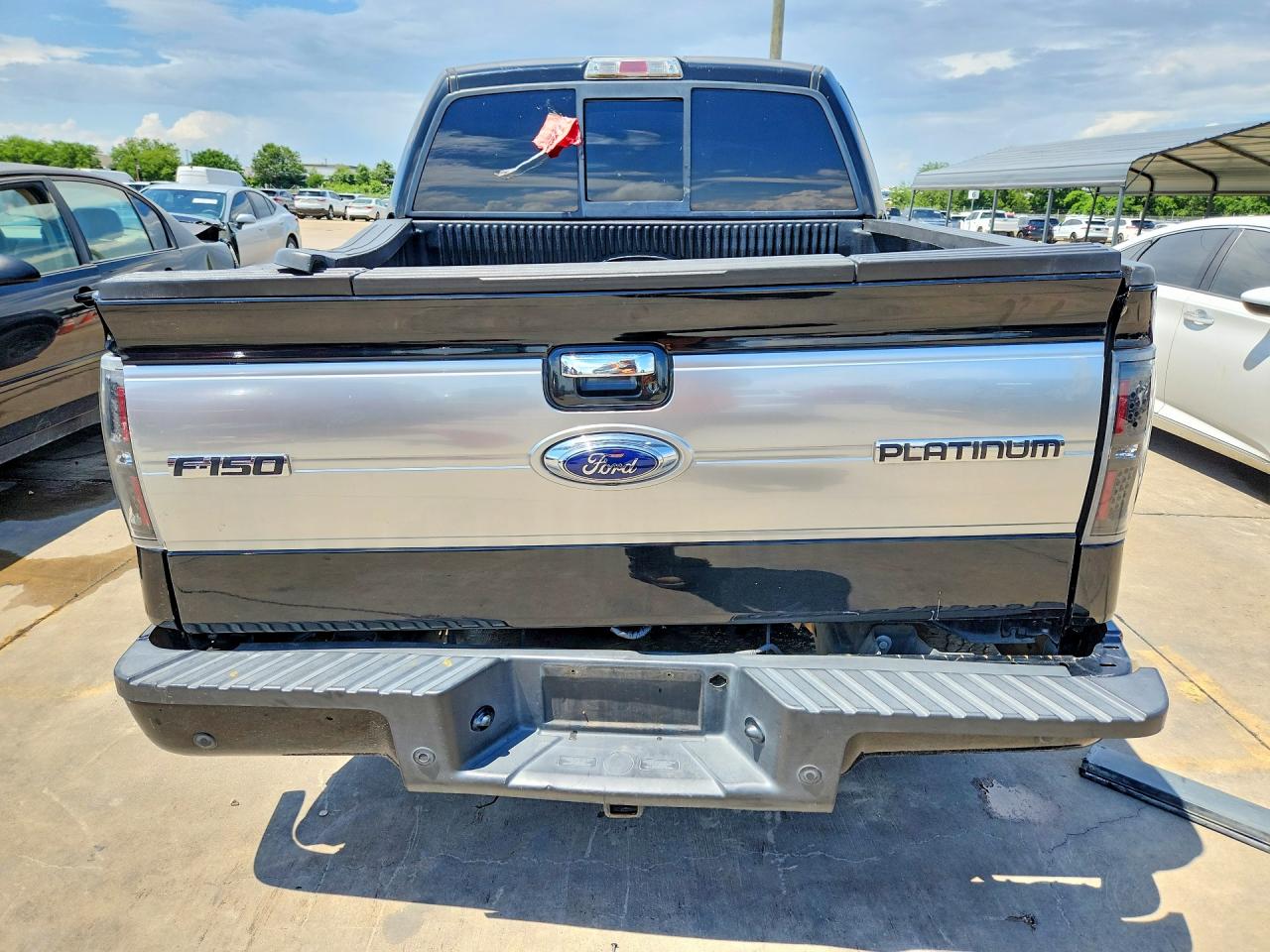 2009 Ford F150 Supercrew Black vin: 1FTPW14V59FA58429