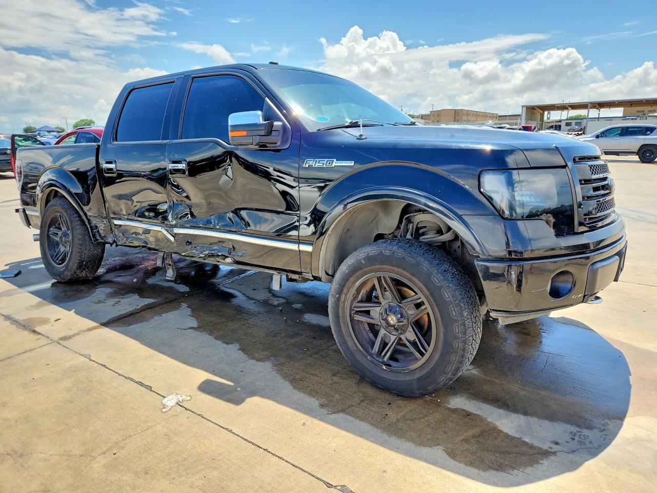2009 Ford F150 Supercrew Black vin: 1FTPW14V59FA58429