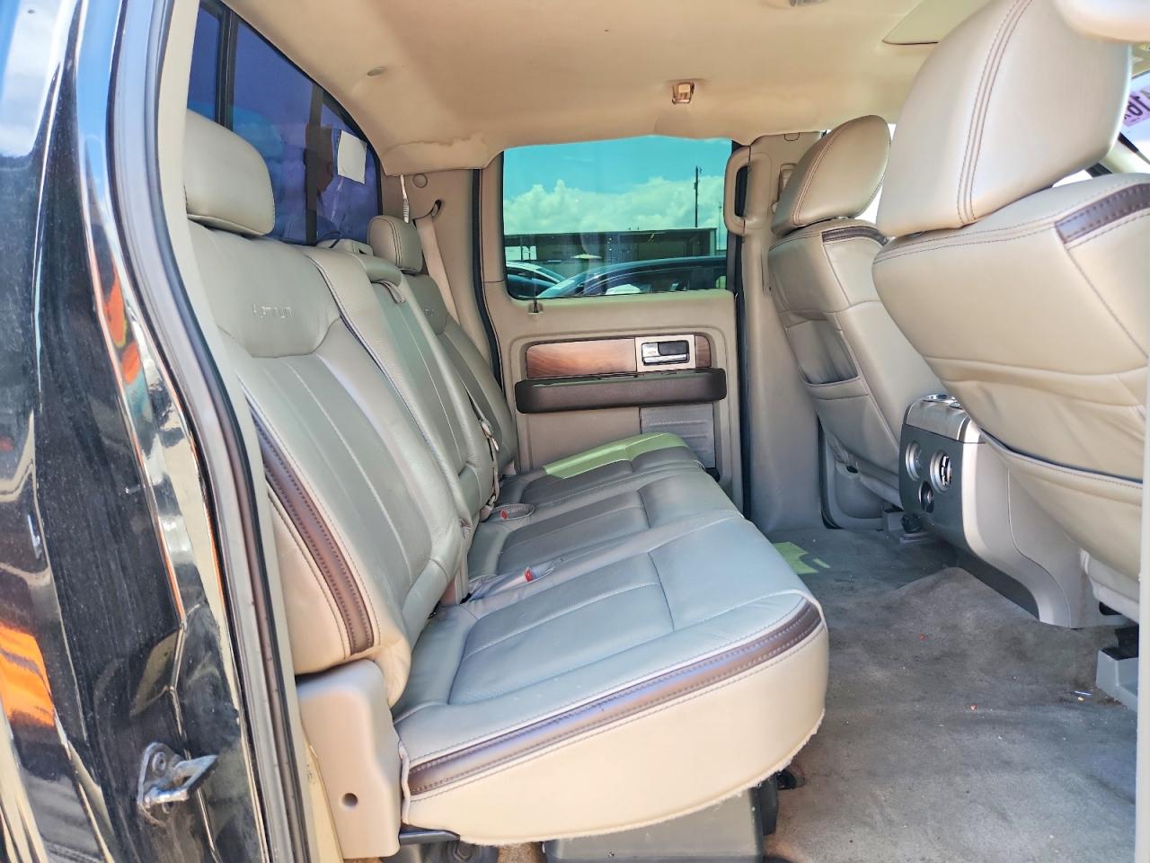 2009 Ford F150 Supercrew Black vin: 1FTPW14V59FA58429
