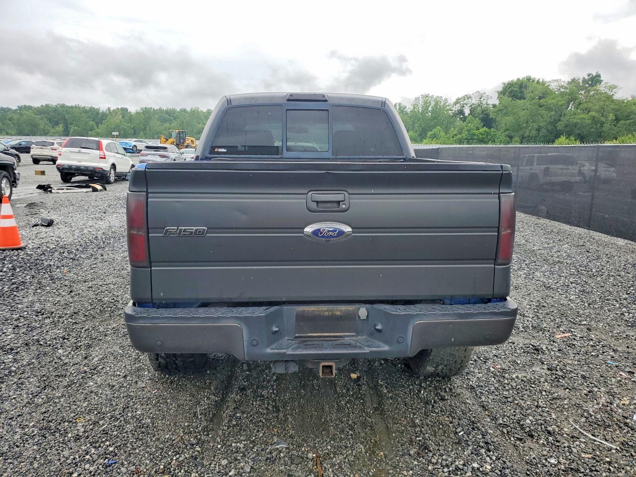 2009 Ford F150 Supercrew Black vin: 1FTPW14V59FA67745