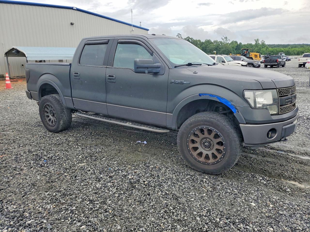 2009 Ford F150 Supercrew Black vin: 1FTPW14V59FA67745