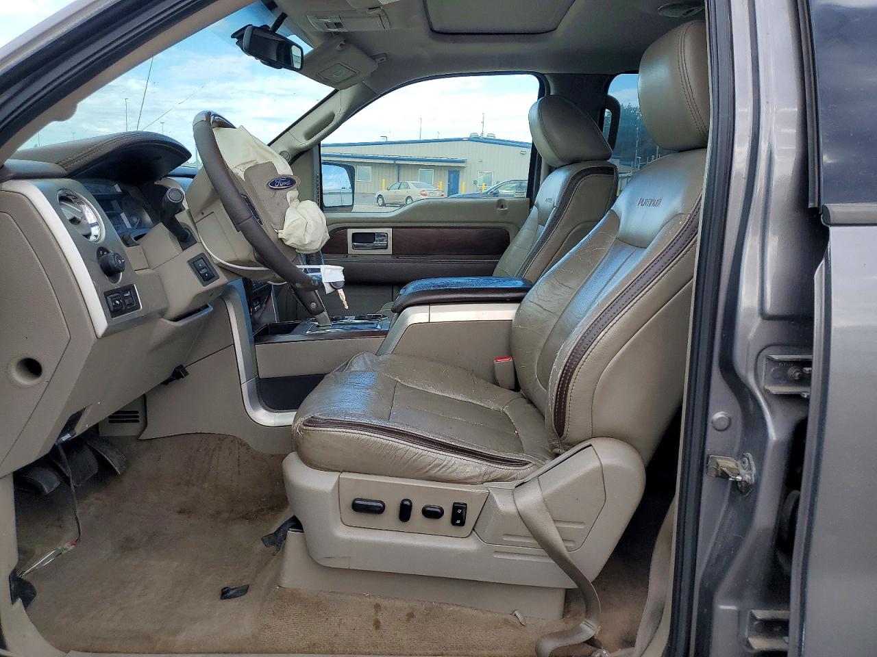 2009 Ford F150 Supercrew Серый vin: 1FTPW14V59FA74680