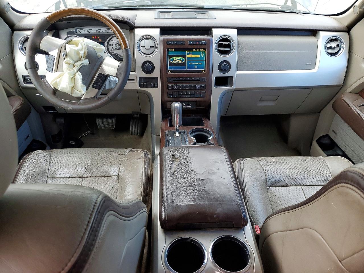 2009 Ford F150 Supercrew Серый vin: 1FTPW14V59FA74680