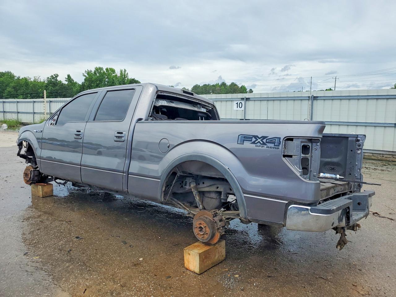 2009 Ford F150 Supercrew Silver vin: 1FTPW14V59FB00212