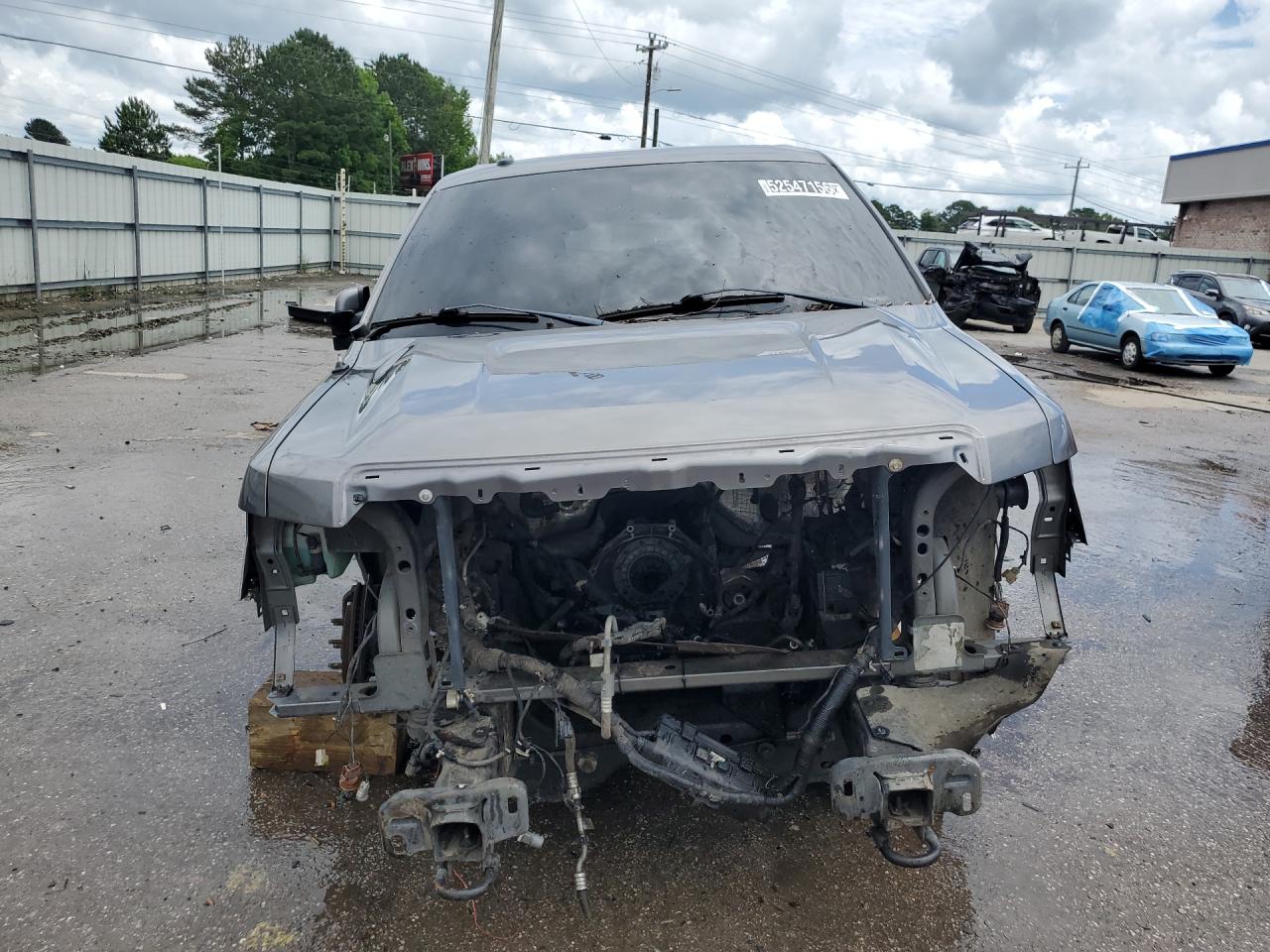 2009 Ford F150 Supercrew Silver vin: 1FTPW14V59FB00212 Damage: Front Bumper Reinforcement, Broken, Replacement Required