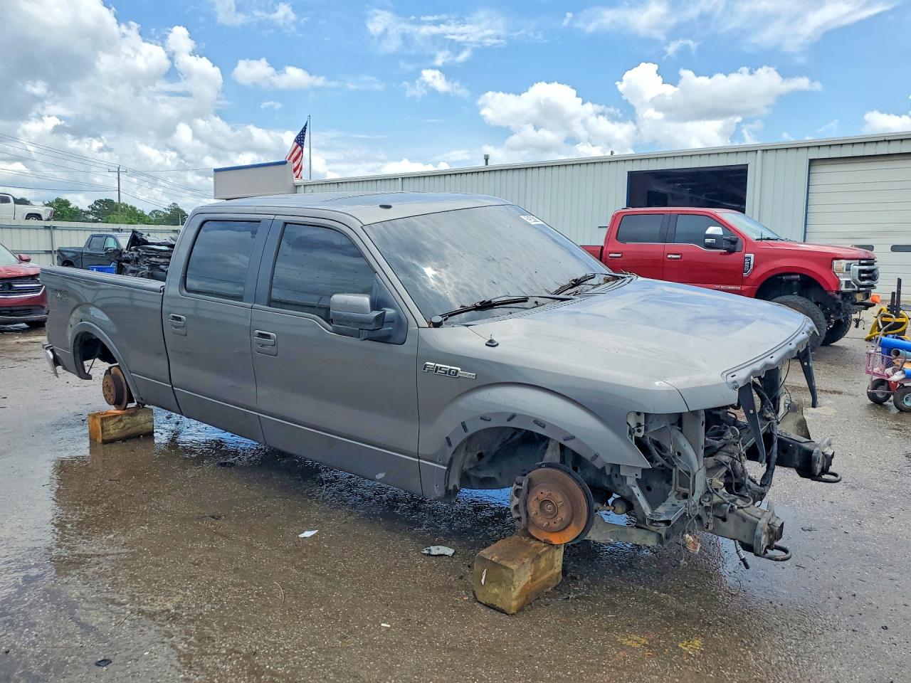 2009 Ford F150 Supercrew Silver vin: 1FTPW14V59FB00212
