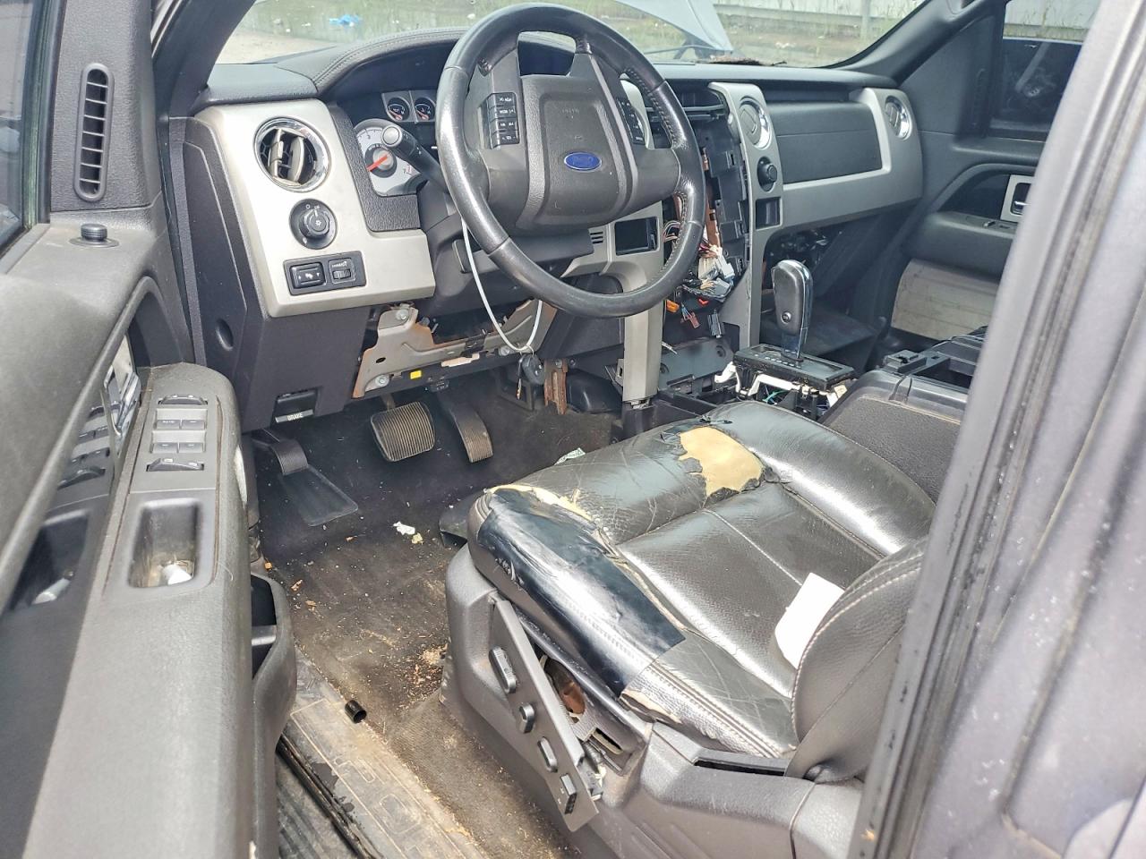 2009 Ford F150 Supercrew Silver vin: 1FTPW14V59FB00212
