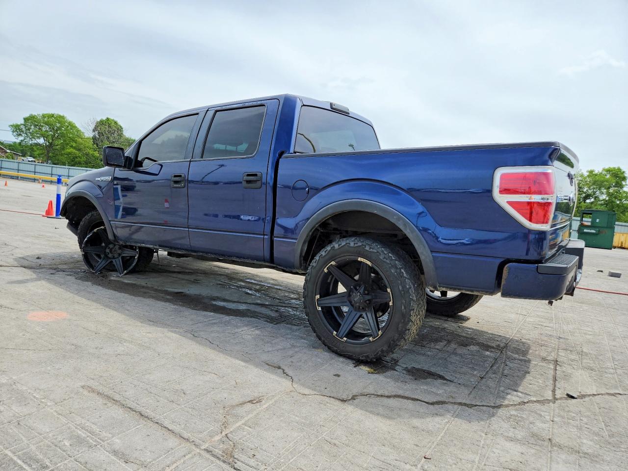 2009 Ford F150 Supercrew Blue vin: 1FTPW14V59FB02106