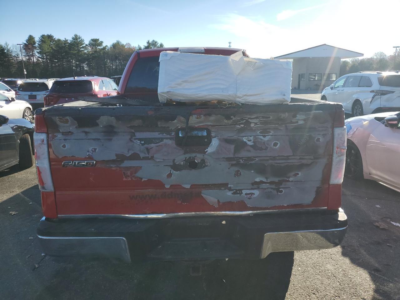 2009 Ford F150 Supercrew Red vin: 1FTPW14V59FB03403