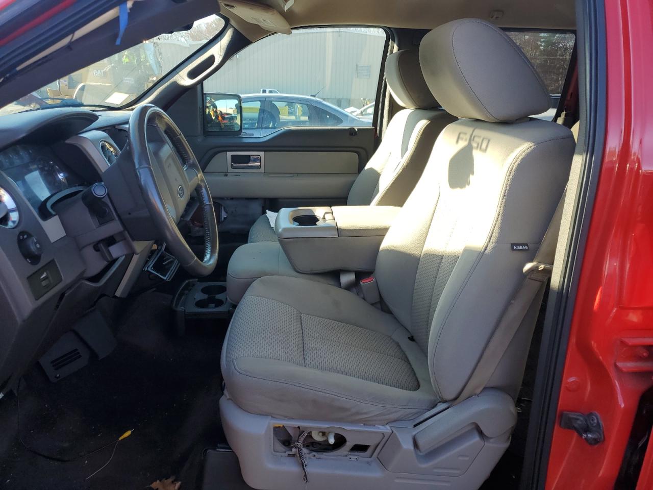 2009 Ford F150 Supercrew Red vin: 1FTPW14V59FB03403