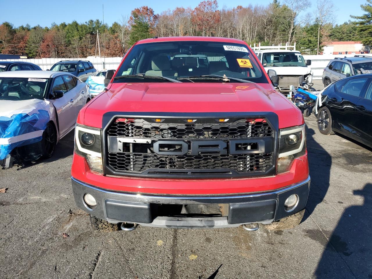 2009 Ford F150 Supercrew Red vin: 1FTPW14V59FB03403