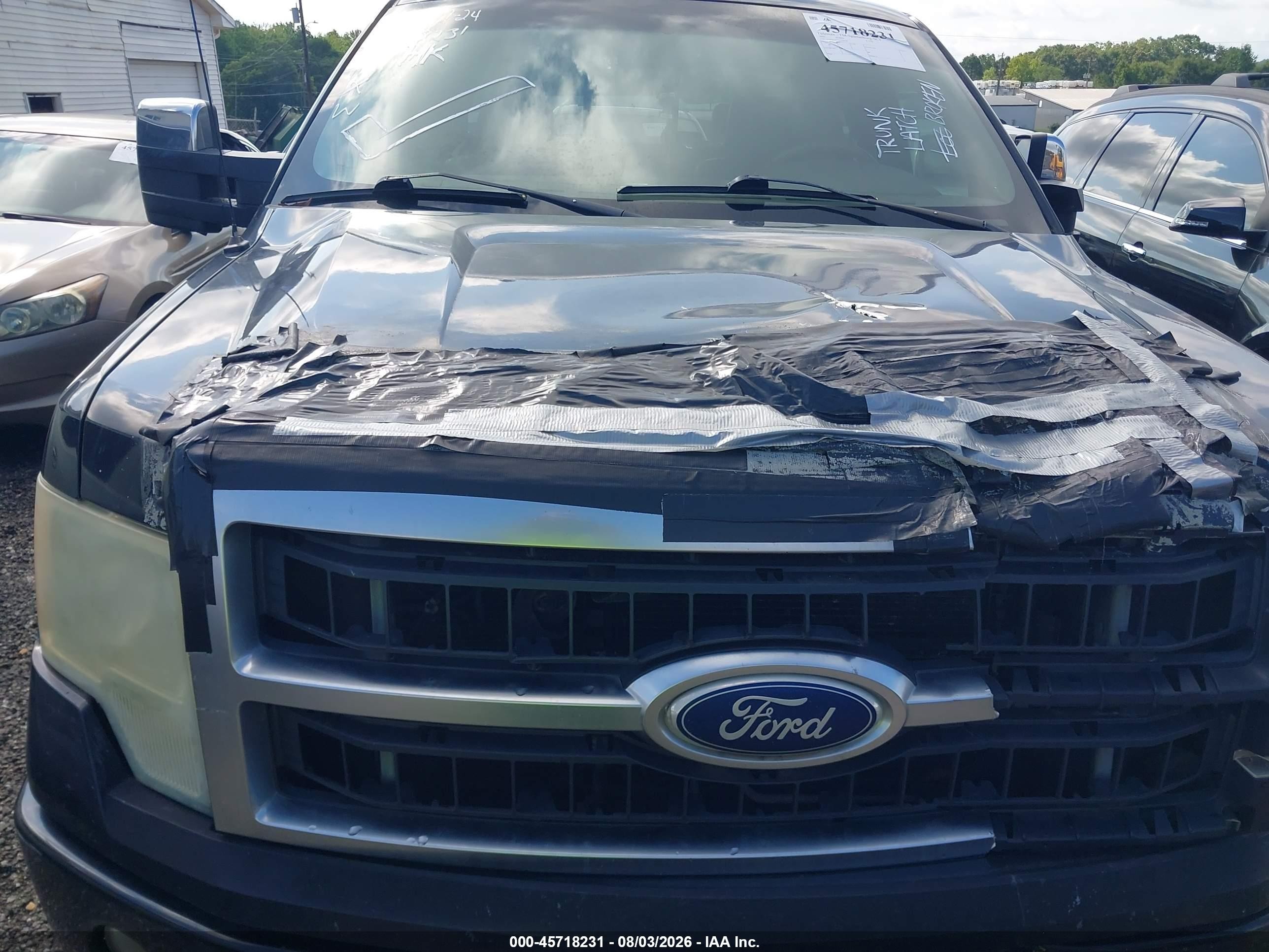 2009 Ford F-150 Fx4/king Ranch/lariat/platinum/xl/xlt Black vin: 1FTPW14V59FB26230