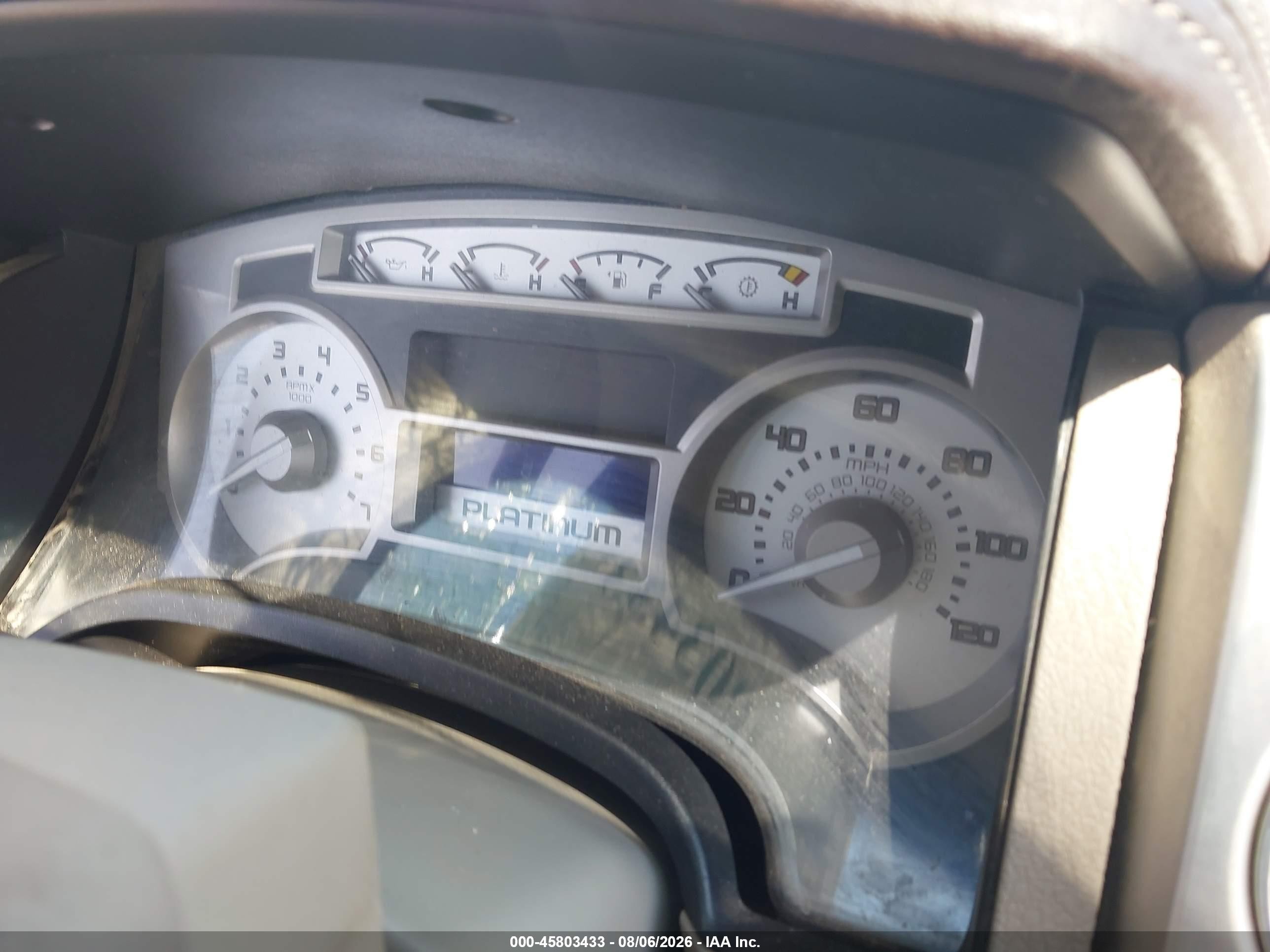 2009 Ford F-150 Fx4/king Ranch/lariat/platinum/xl/xlt Blue vin: 1FTPW14V59FB26468