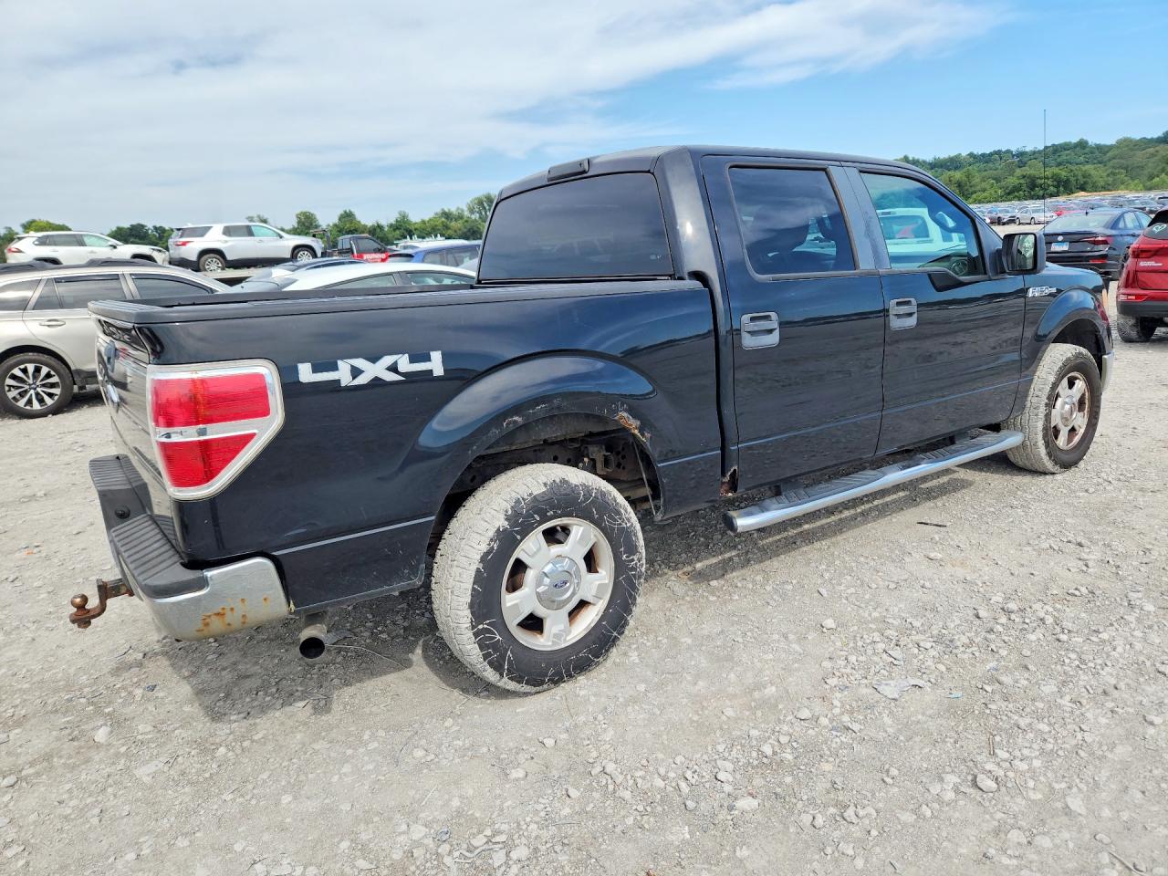 2009 Ford F150 Supercrew Black vin: 1FTPW14V59FB30679