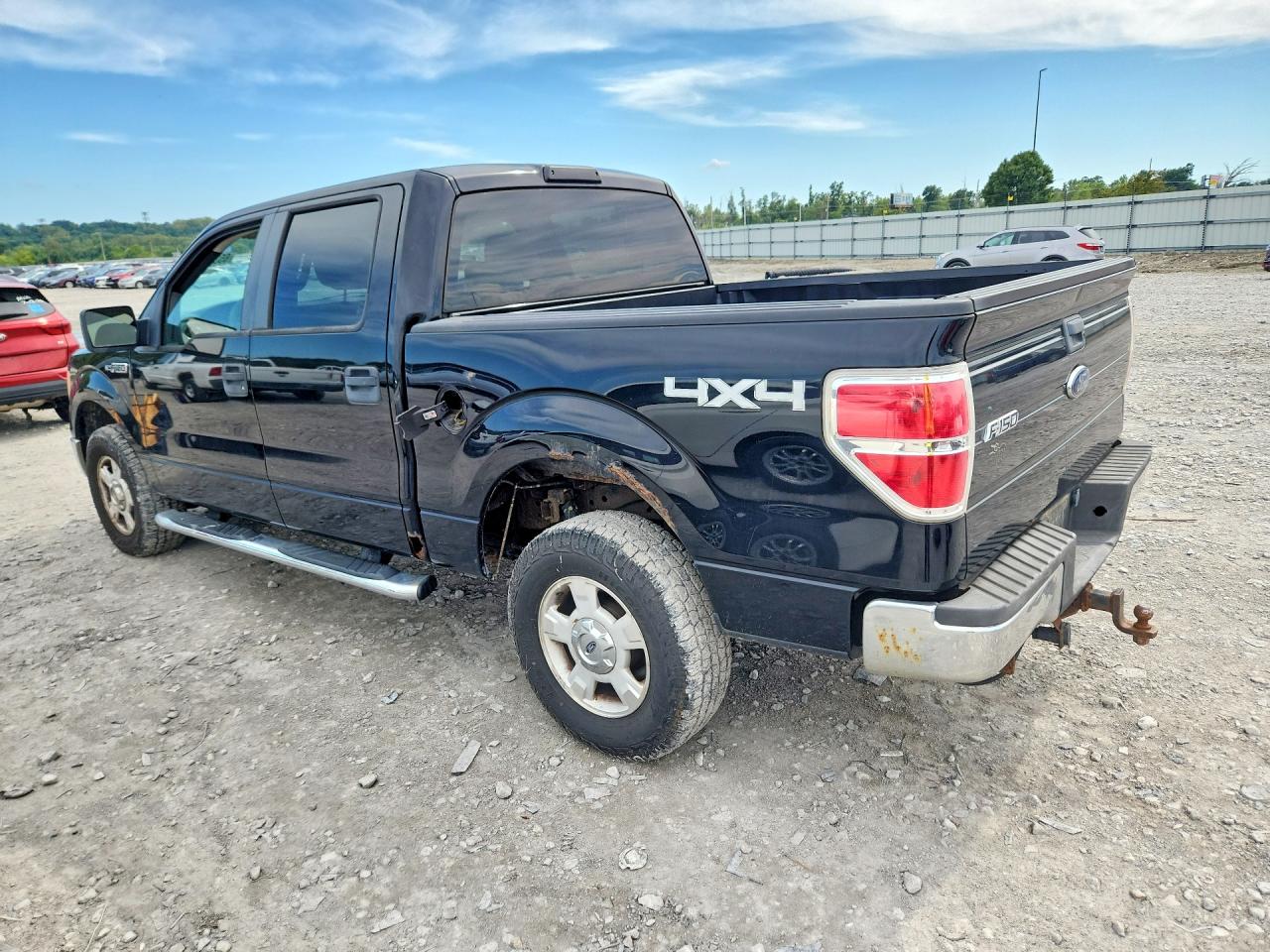 2009 Ford F150 Supercrew Black vin: 1FTPW14V59FB30679