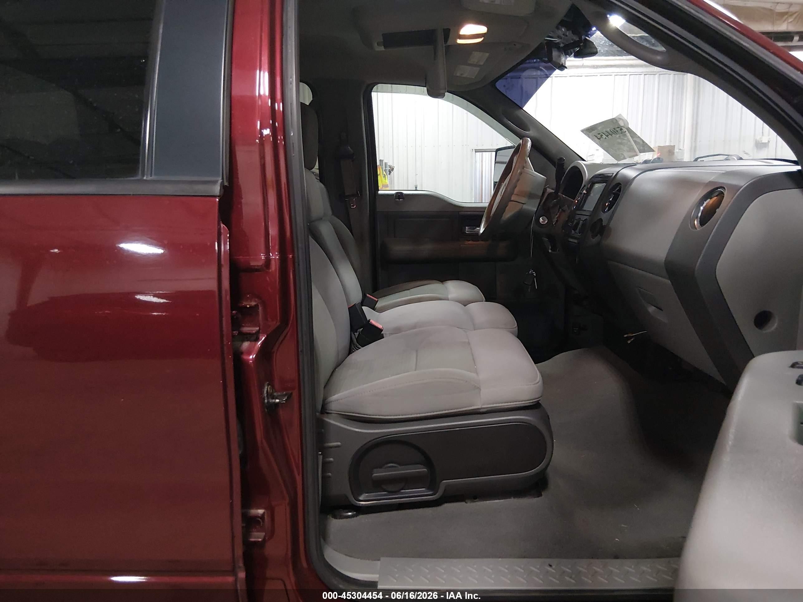 2006 Ford F-150 Fx4/lariat/xlt Maroon vin: 1FTPW14V66FB23316