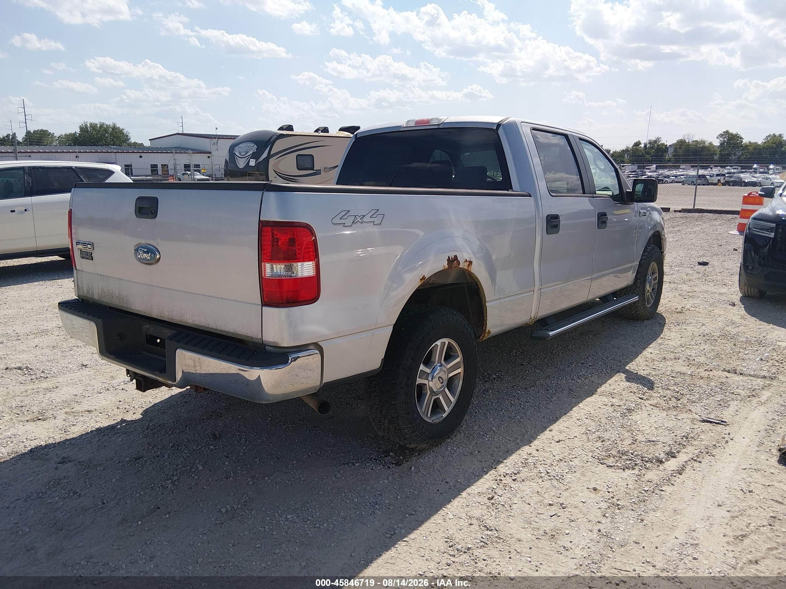 2006 Ford F-150 Fx4/lariat/xlt Gray vin: 1FTPW14V66FB77893