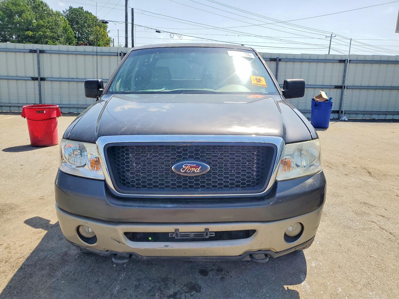 2007 Ford F150 Supercrew Gray vin: 1FTPW14V67FA32001
