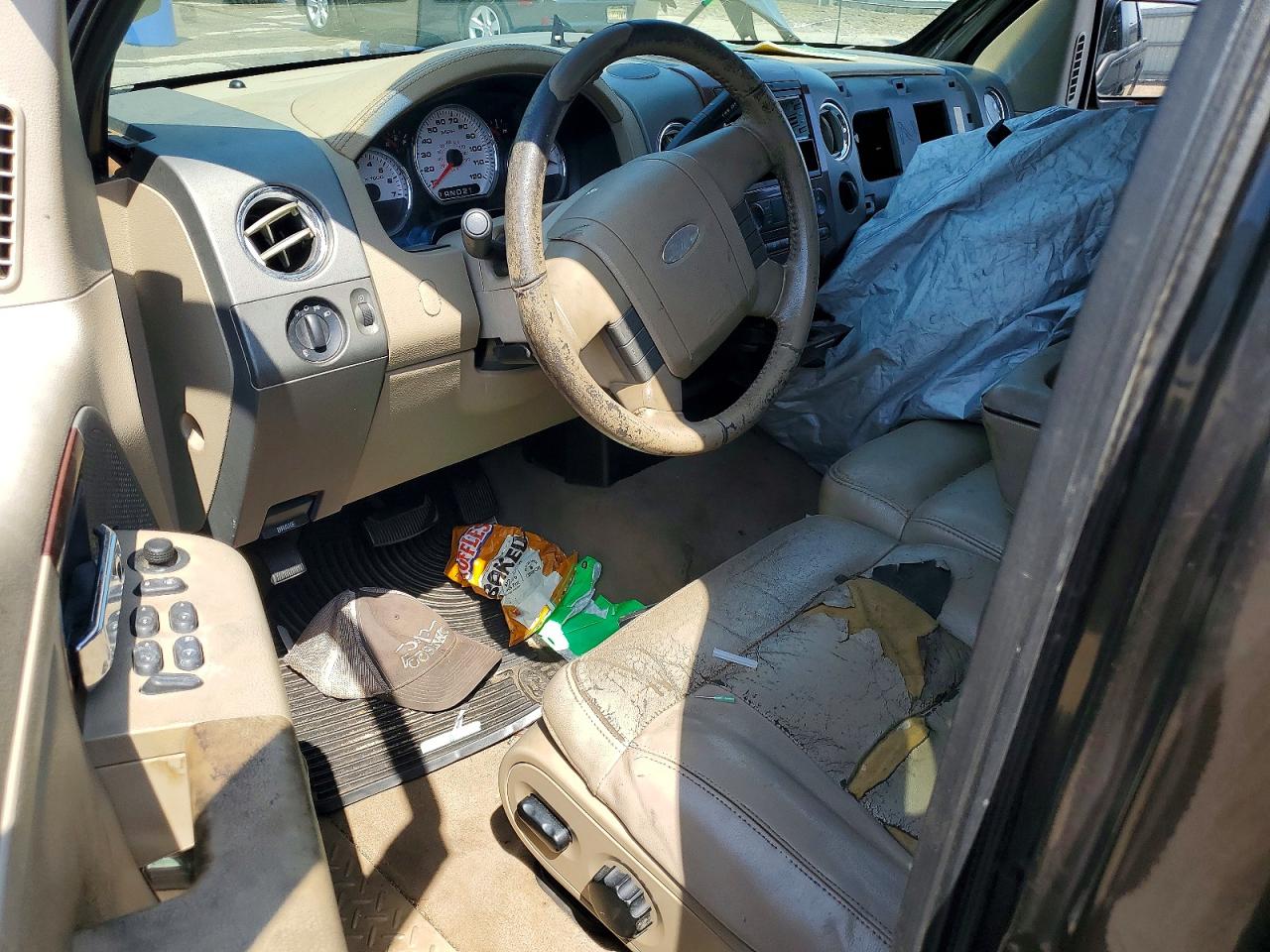 2007 Ford F150 Supercrew Gray vin: 1FTPW14V67FA32001