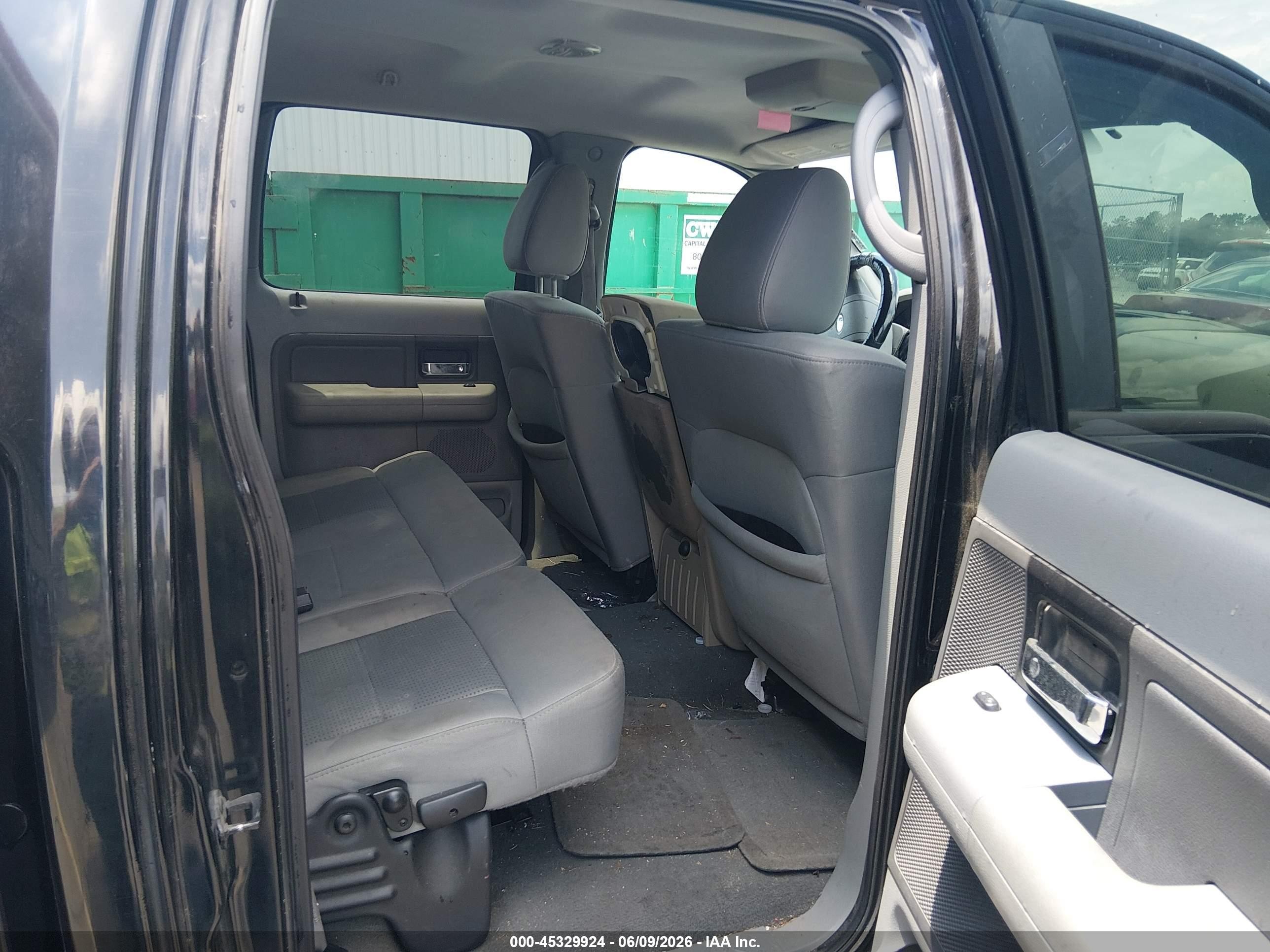 2007 Ford F-150 Fx4/lariat/xlt Black vin: 1FTPW14V67FA48991