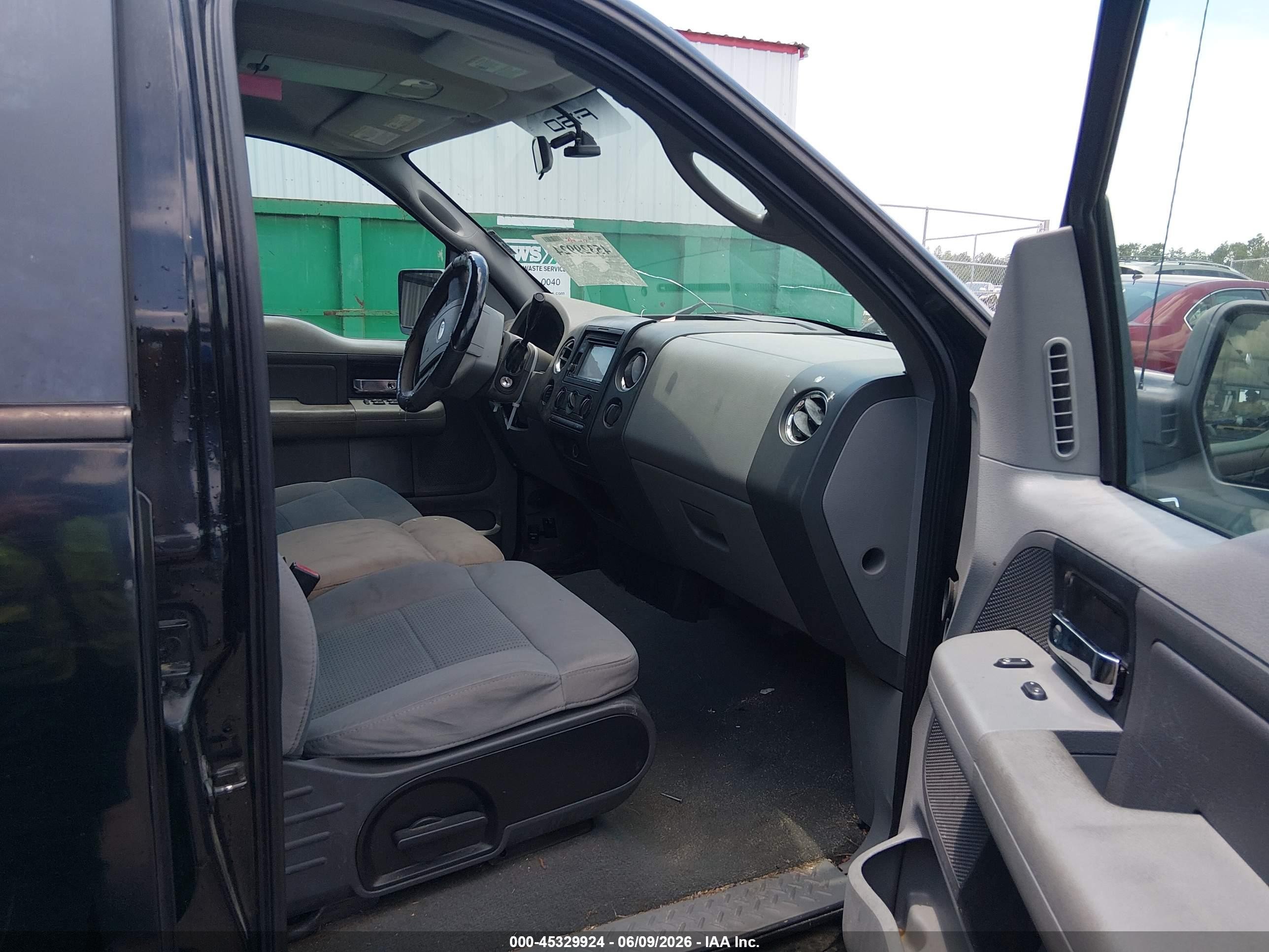 2007 Ford F-150 Fx4/lariat/xlt Black vin: 1FTPW14V67FA48991