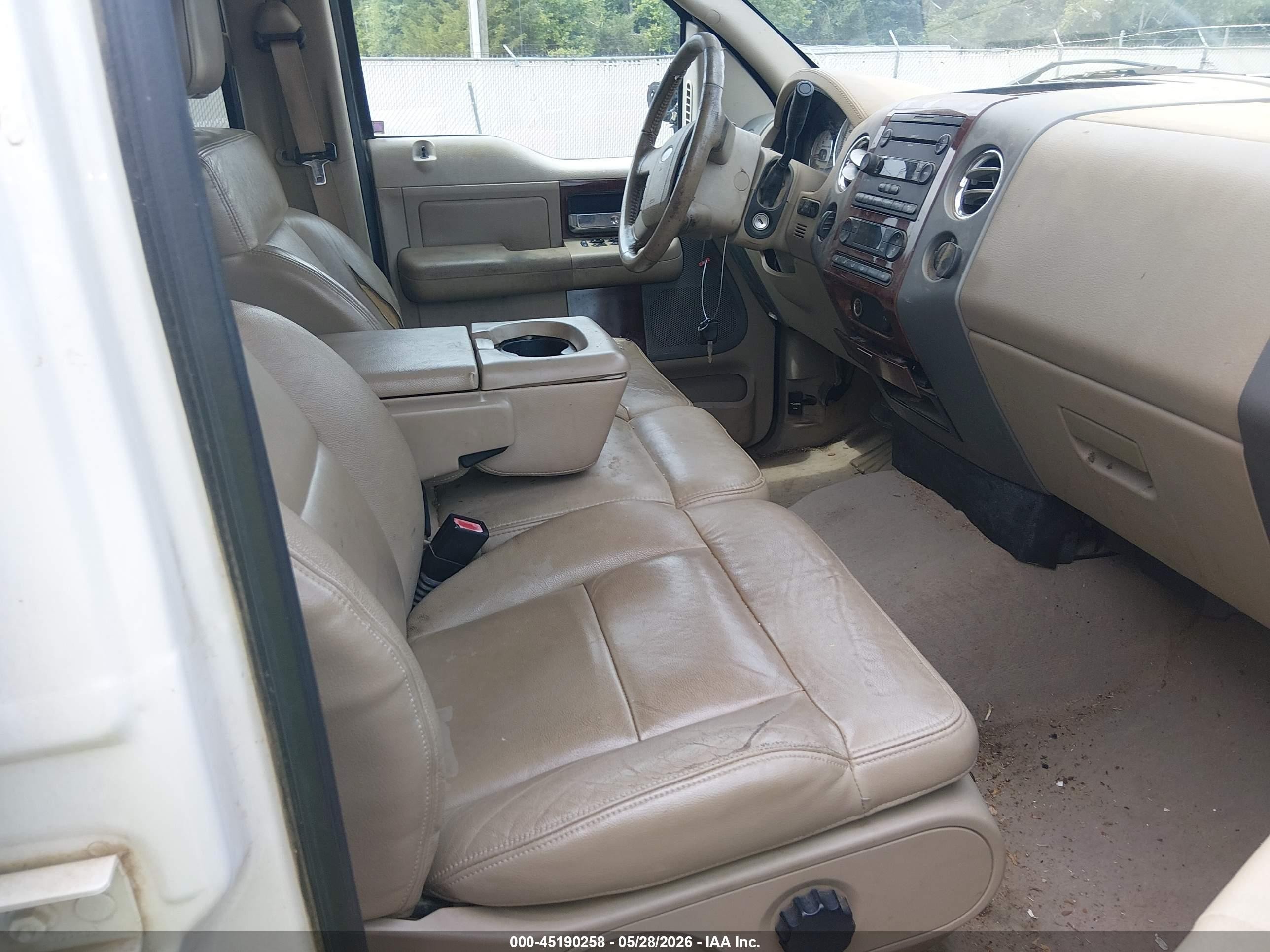 2007 Ford F-150 Fx4/lariat/xlt White vin: 1FTPW14V67FA58811
