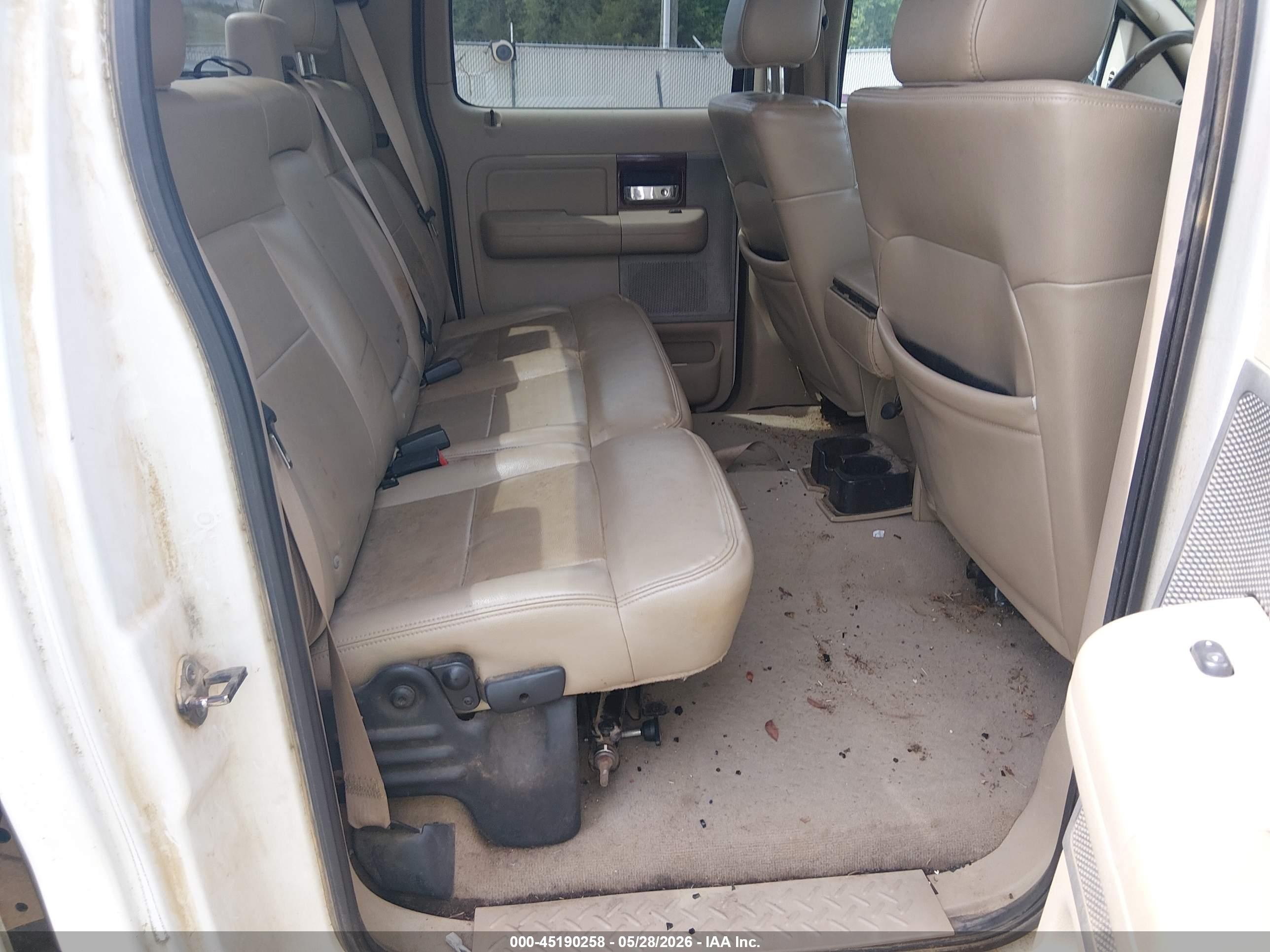 2007 Ford F-150 Fx4/lariat/xlt White vin: 1FTPW14V67FA58811