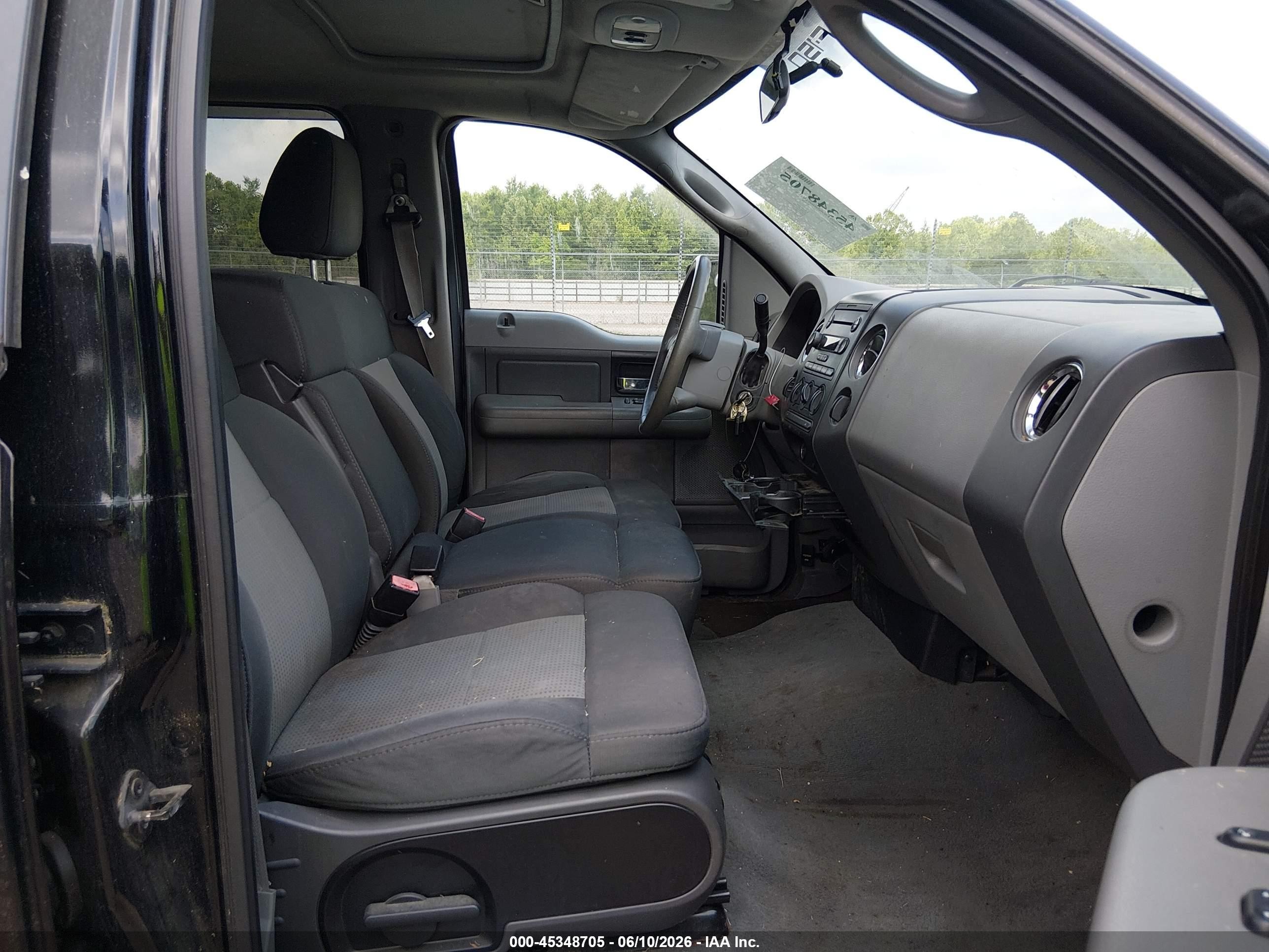 2007 Ford F-150 Fx4/lariat/xlt Black vin: 1FTPW14V67FA78122