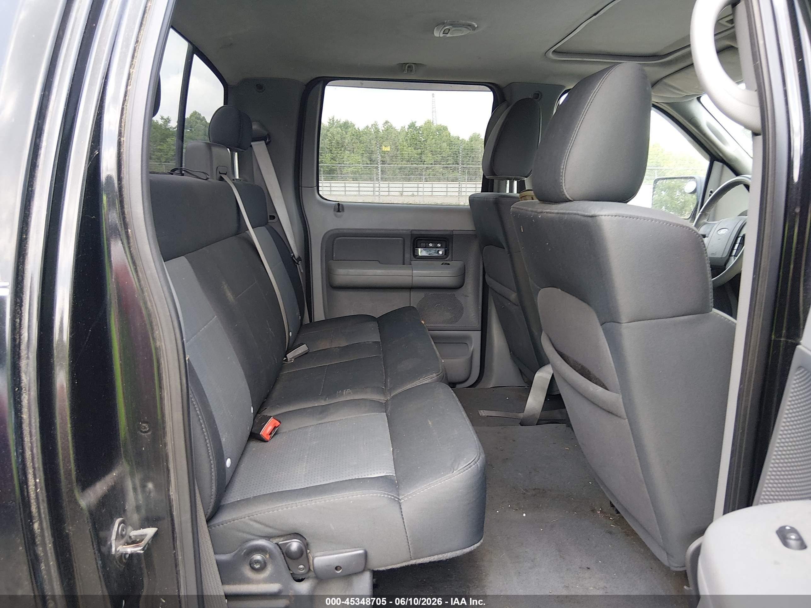2007 Ford F-150 Fx4/lariat/xlt Black vin: 1FTPW14V67FA78122
