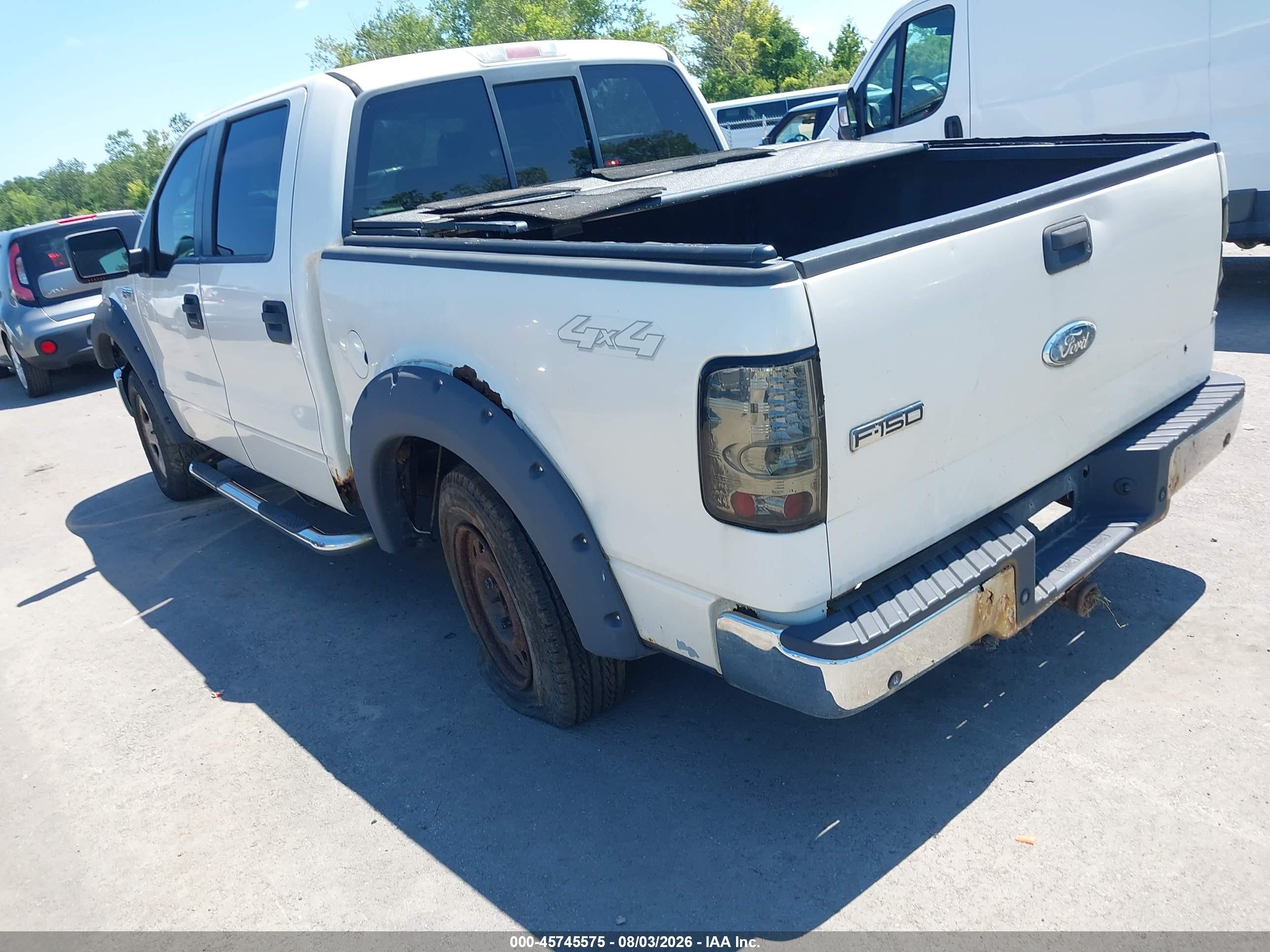 2007 Ford F-150 Fx4/lariat/xlt White vin: 1FTPW14V67FA80338