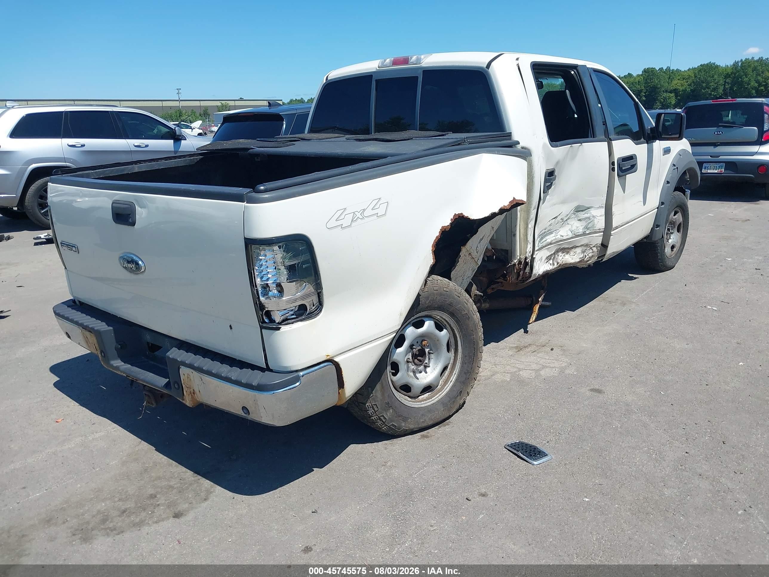 2007 Ford F-150 Fx4/lariat/xlt White vin: 1FTPW14V67FA80338