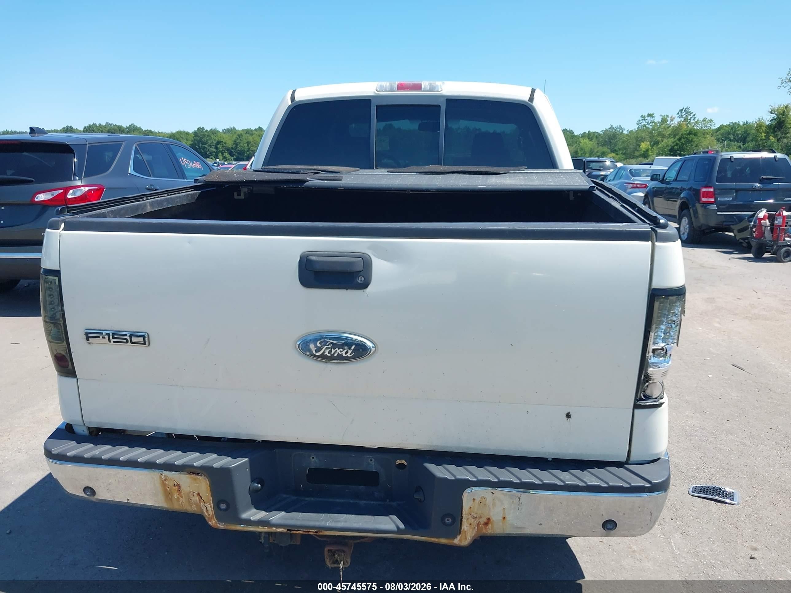 2007 Ford F-150 Fx4/lariat/xlt White vin: 1FTPW14V67FA80338