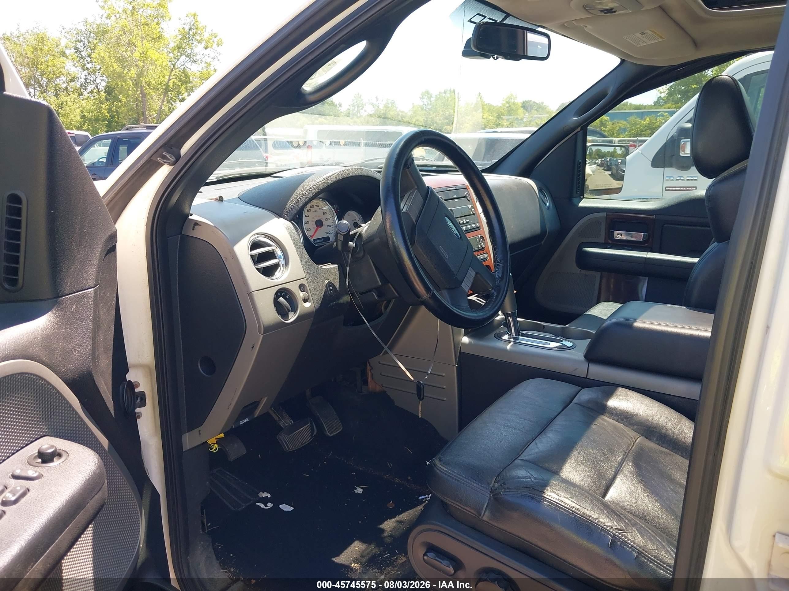 2007 Ford F-150 Fx4/lariat/xlt White vin: 1FTPW14V67FA80338