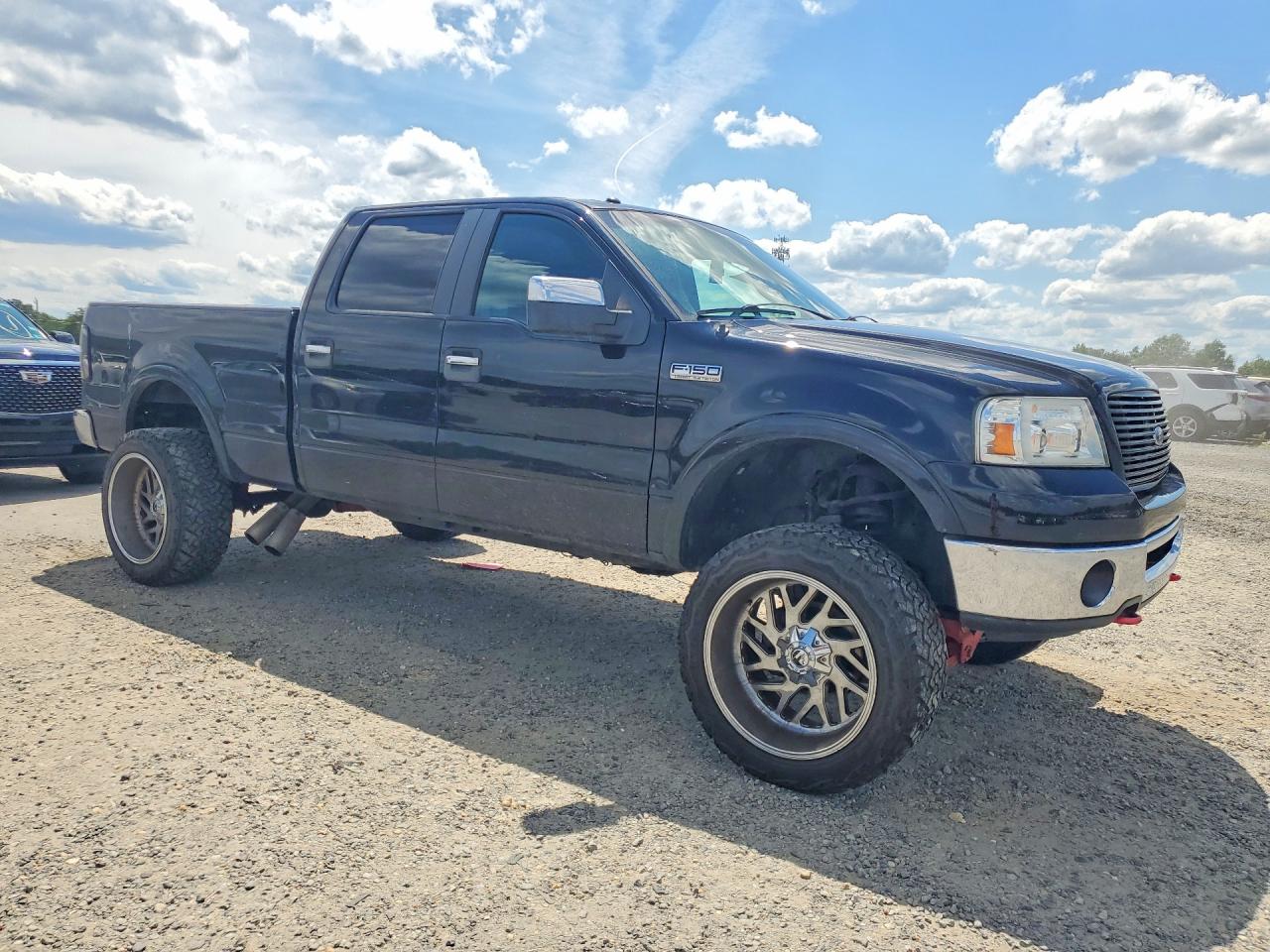 2007 Ford F150 Supercrew Black vin: 1FTPW14V67FA94207