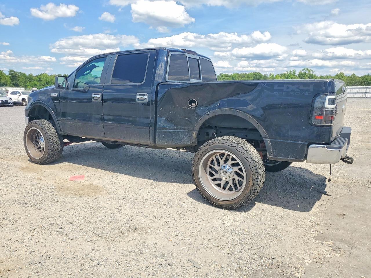 2007 Ford F150 Supercrew Black vin: 1FTPW14V67FA94207