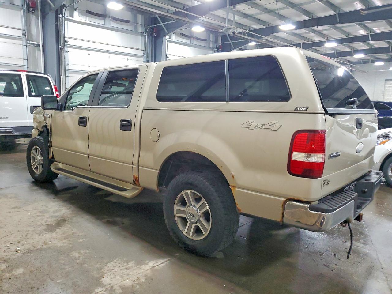 2007 Ford F150 Supercrew Желто-коричневый vin: 1FTPW14V67FB88149