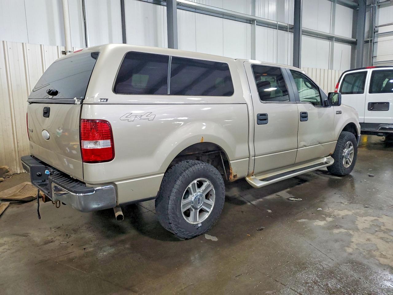 2007 Ford F150 Supercrew Желто-коричневый vin: 1FTPW14V67FB88149