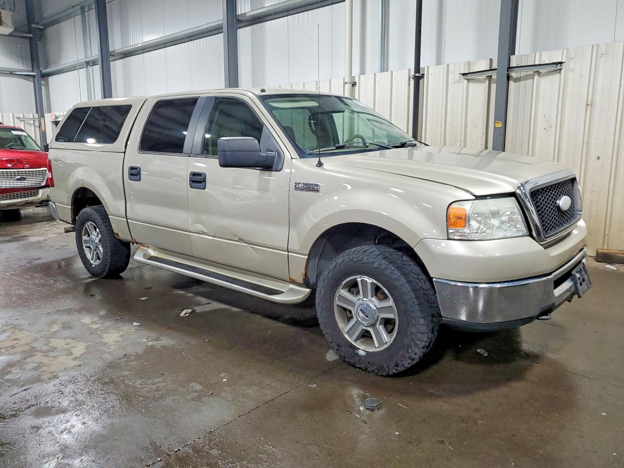 2007 Ford F150 Supercrew Желто-коричневый vin: 1FTPW14V67FB88149